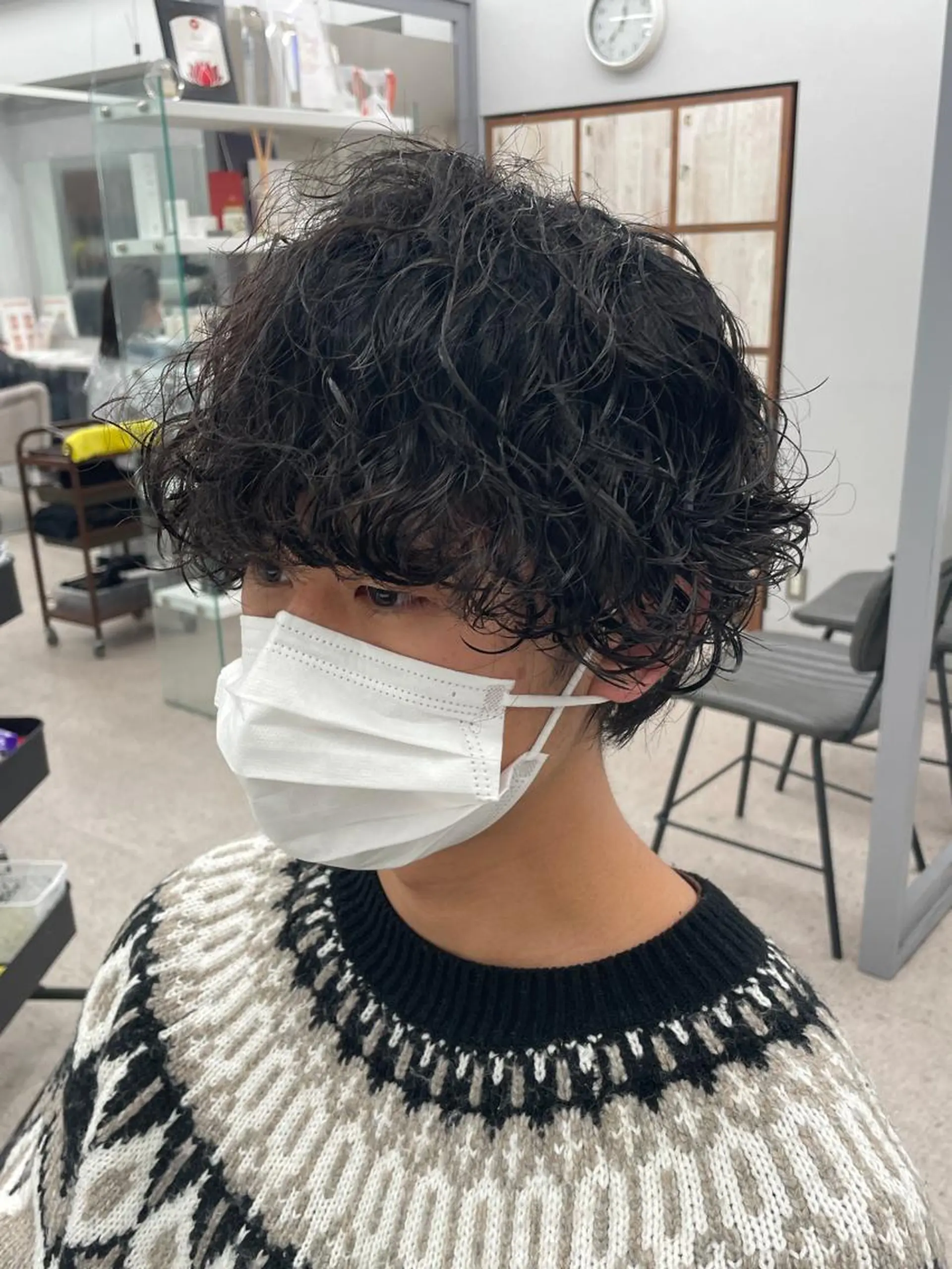 パーマ メンズ メンズスタイリスト✨ 助川龍哉のヘアスタイル