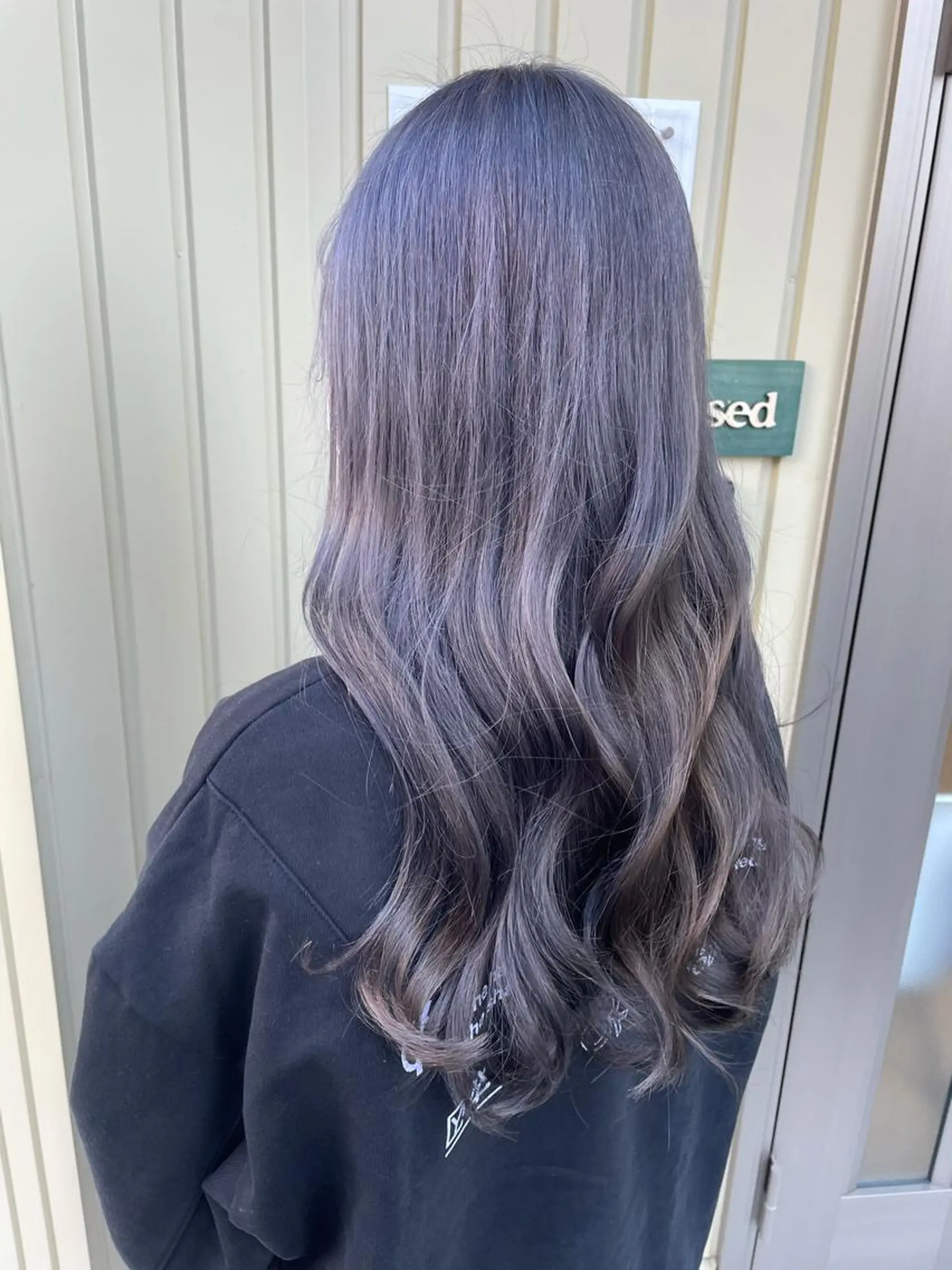 ロング カラー ケアブリーチ /髪質 改善/古橋圭史郎のヘアスタイル