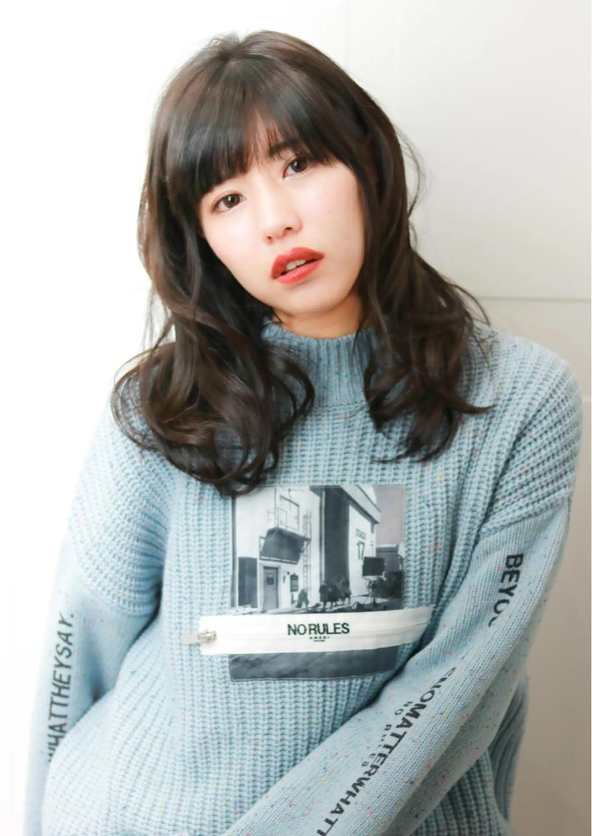 セミロング 森 海のヘアスタイル