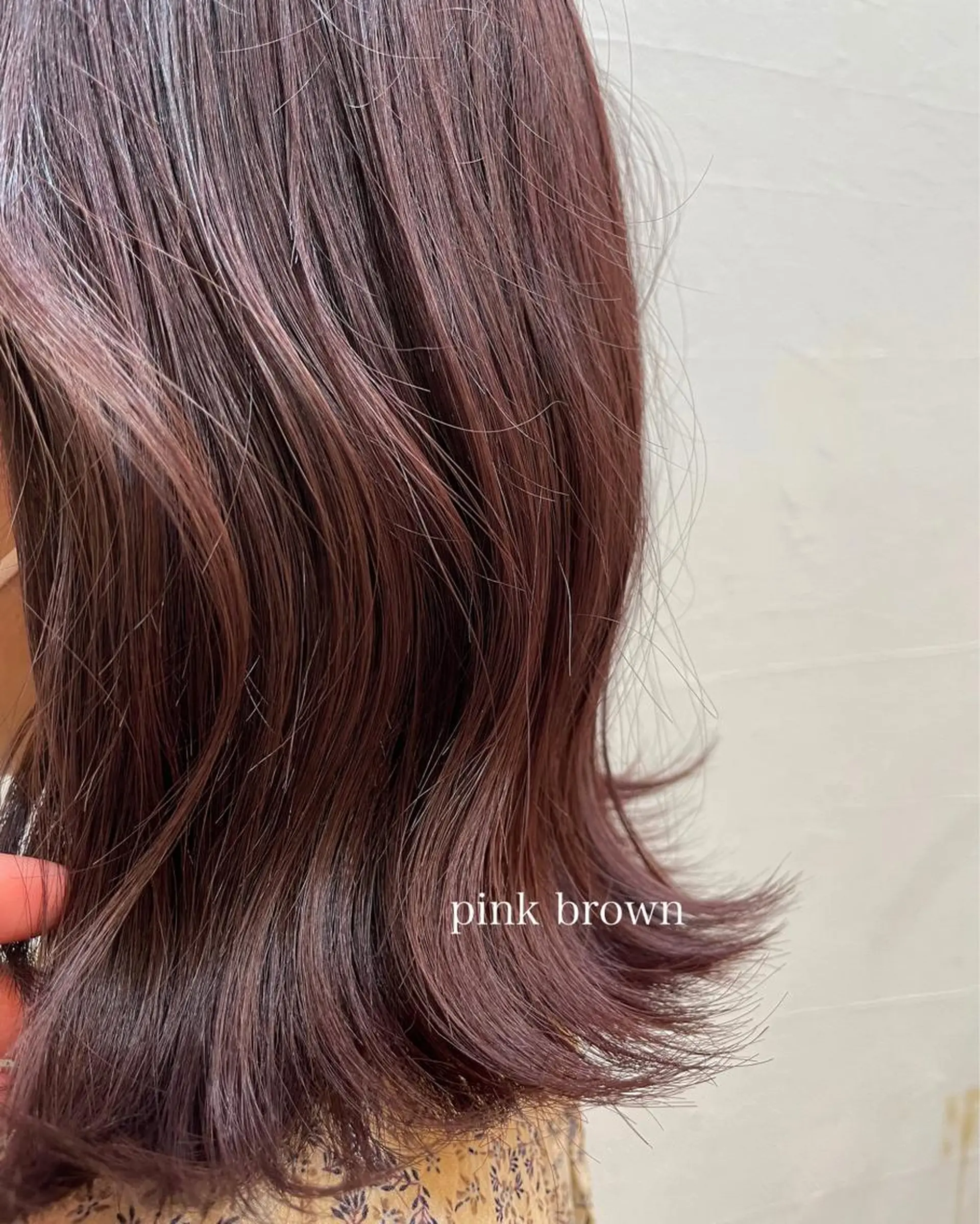 カラー 岡部 ひな/銀座のヘアスタイル