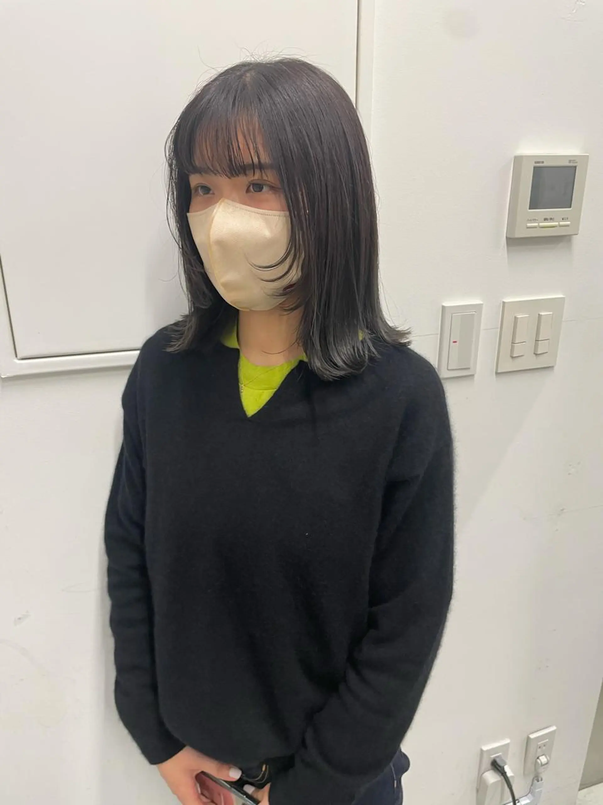 セミロング カラー キッズ カット ヘアカラー トリートメント オトナヘア🌸 harukaのヘアスタイル