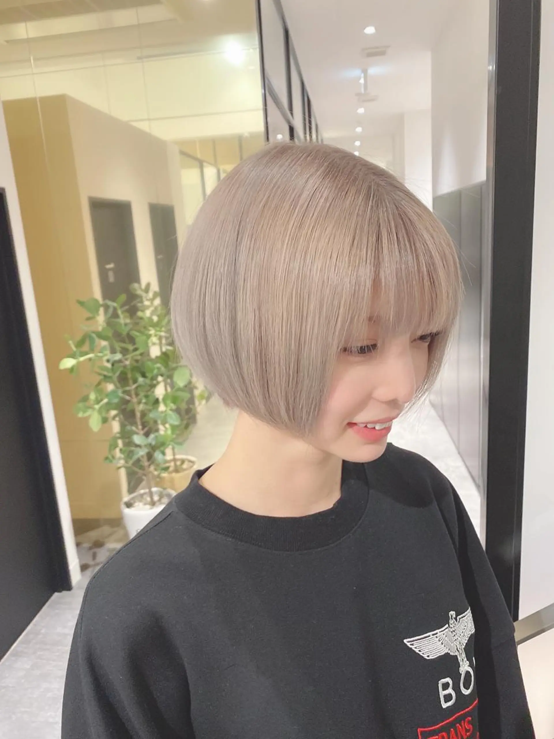 ショート カラー ヘアカラー トリートメント 【Diar】オーナー アキヨシケンタのヘアスタイル