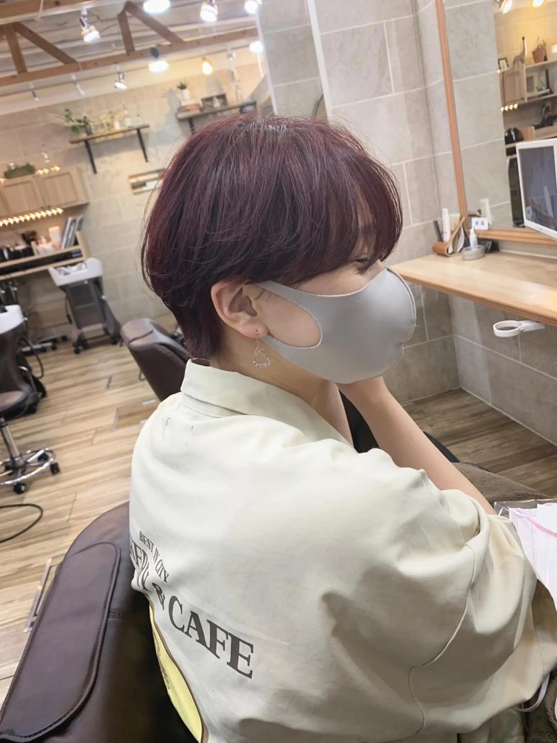 ショート カット トリートメント 平尾 拓也のヘアスタイル