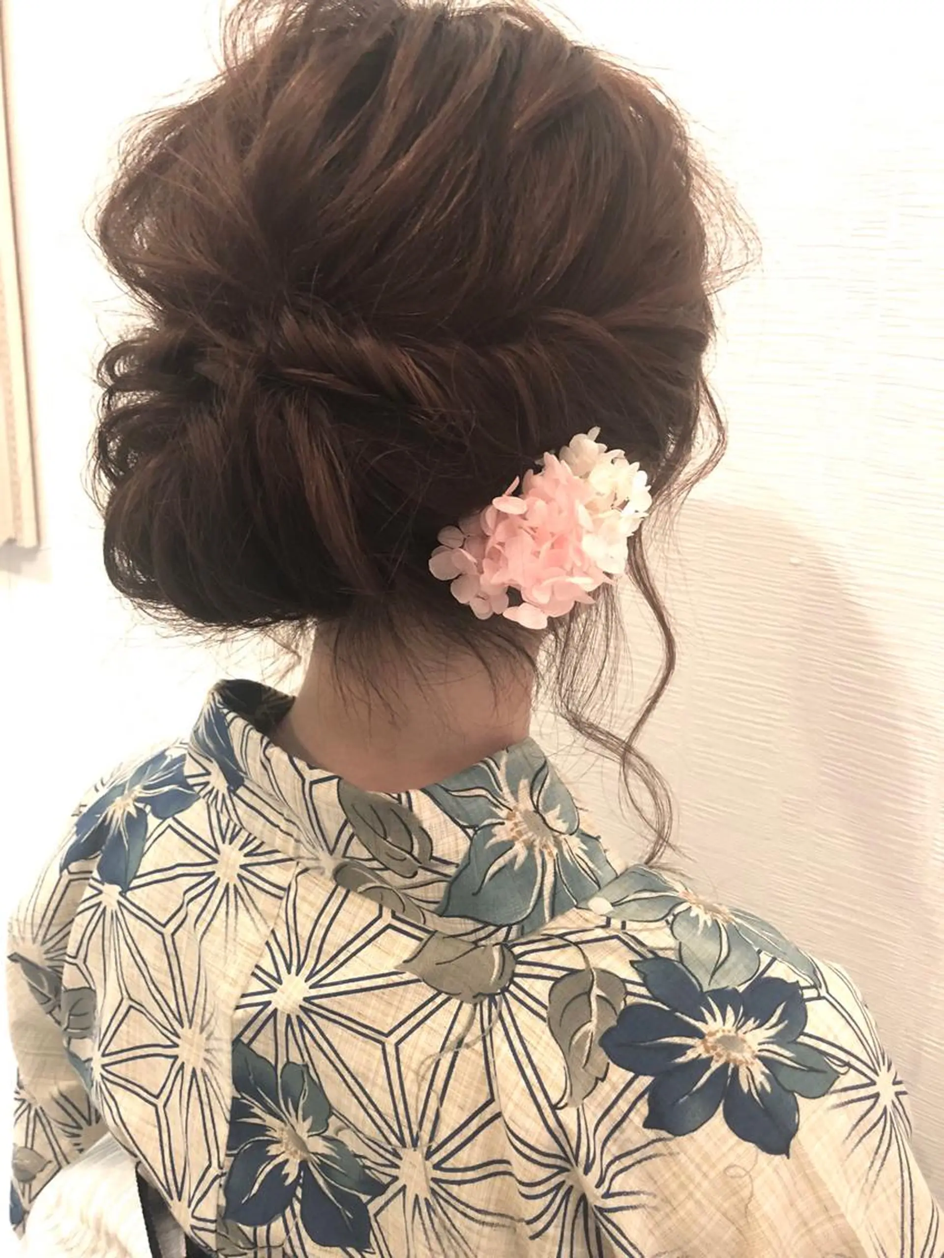 ミディアム ヘアアレンジ 平川 友希子のヘアスタイル