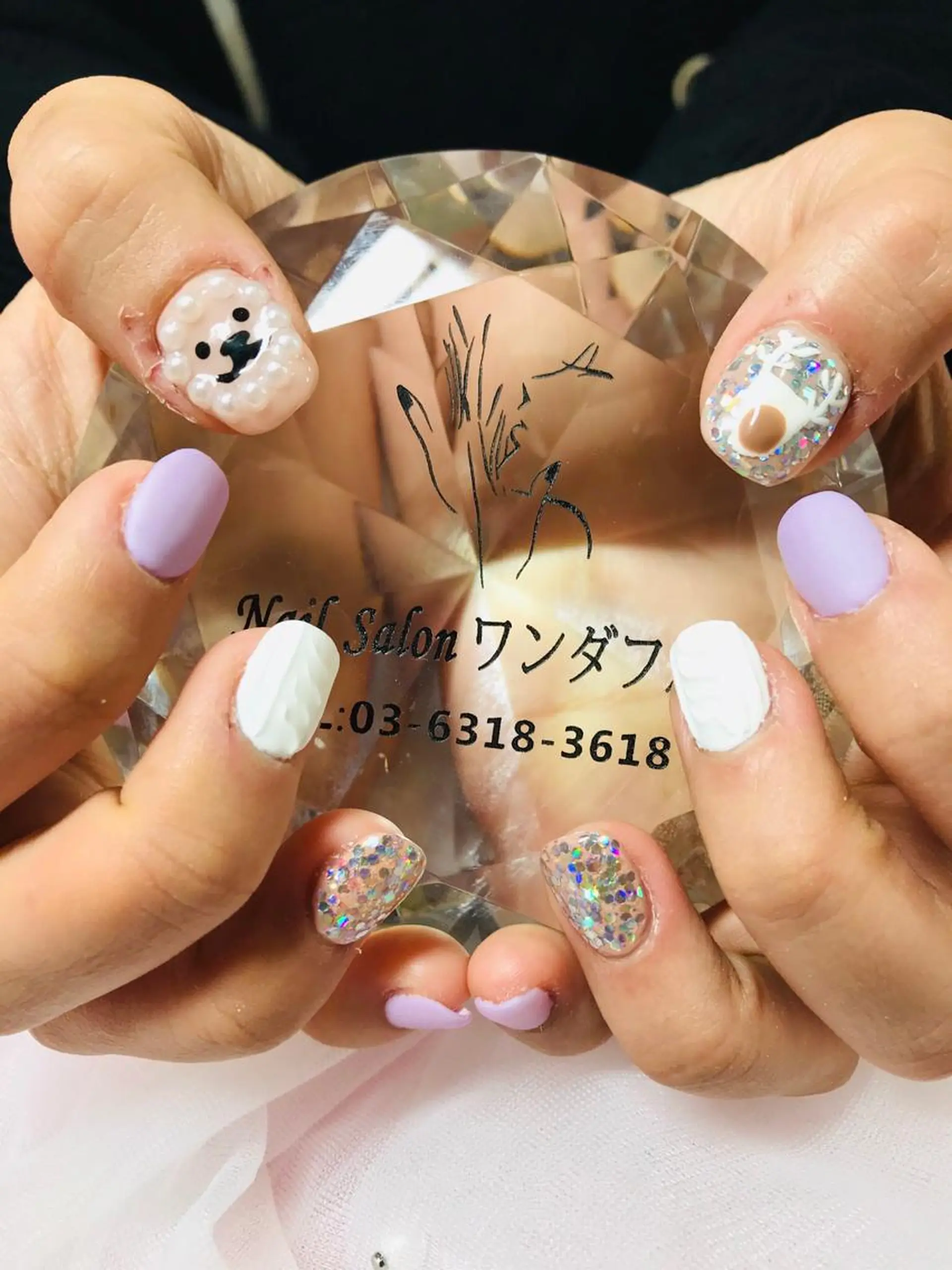 ネイル アートネイル 長さ出し ネイルチップ Nail Salon kihi大塚店のネイルデザイン