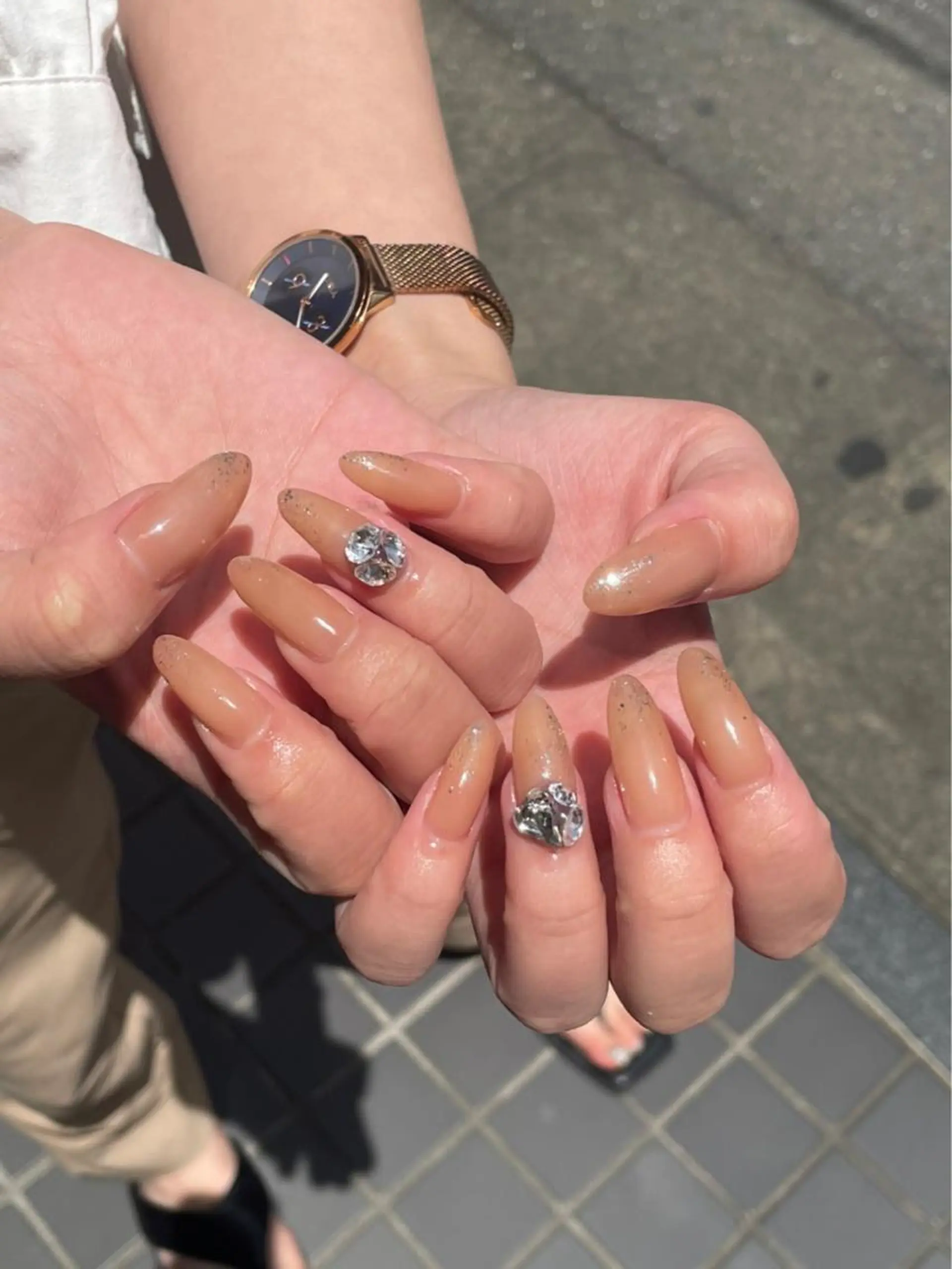 ネイル ハンドネイル 野島 千夏のネイルデザイン