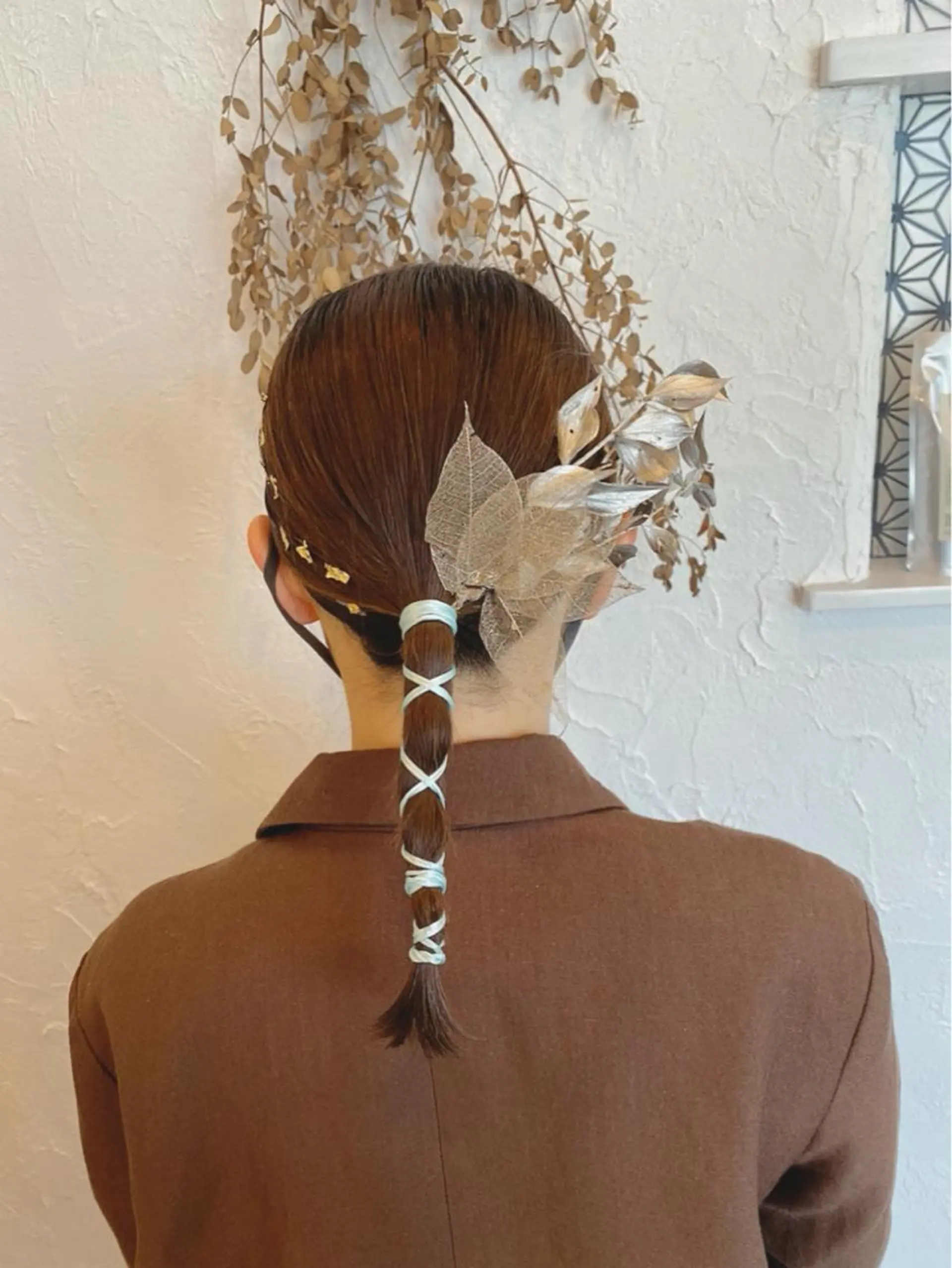 セミロング カラー ヘアアレンジ 美容室 ソンリエのヘアスタイル