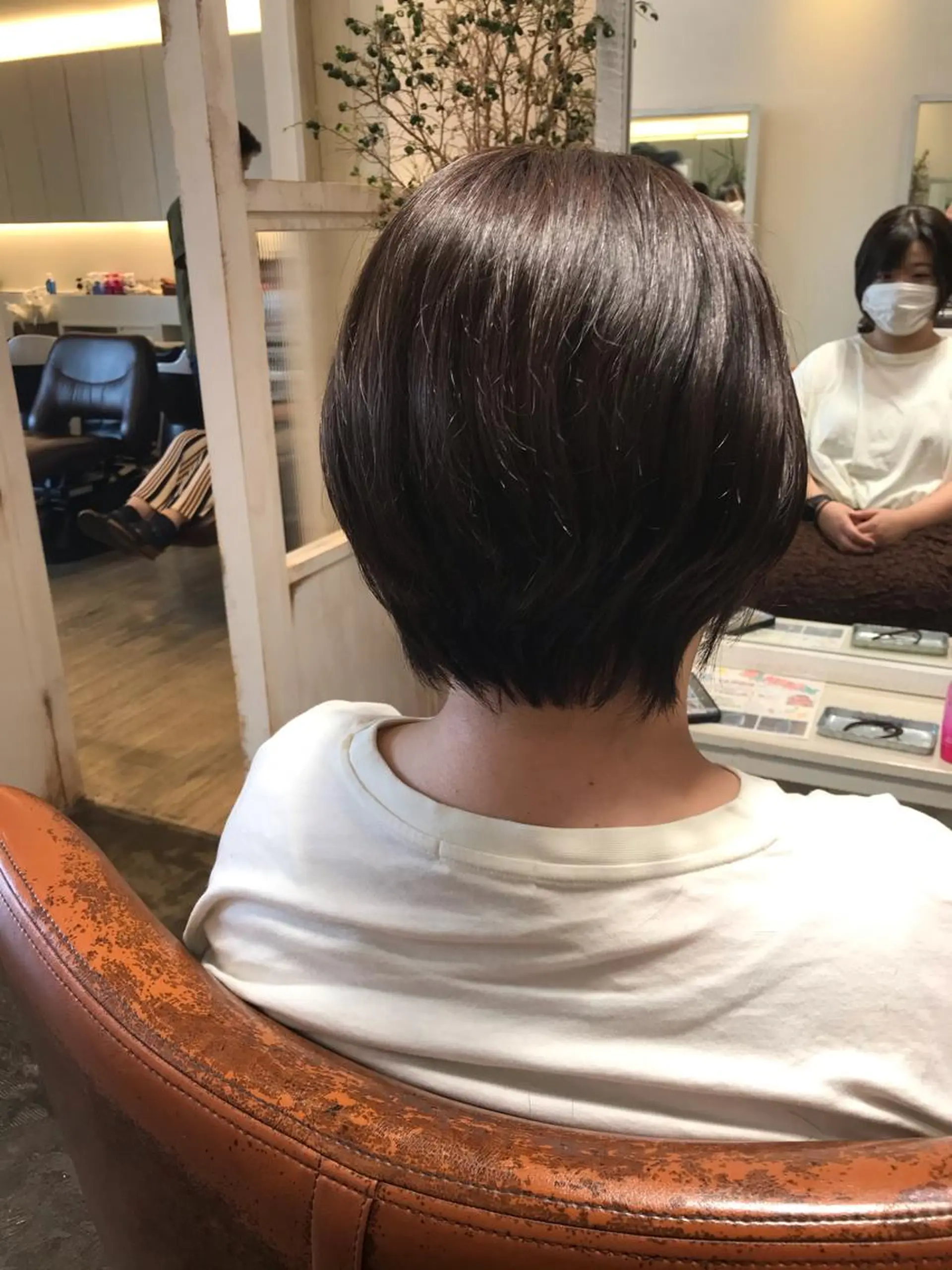 ショート カラー [髪質改善] 北生駒 店長/古居聖理のヘアスタイル