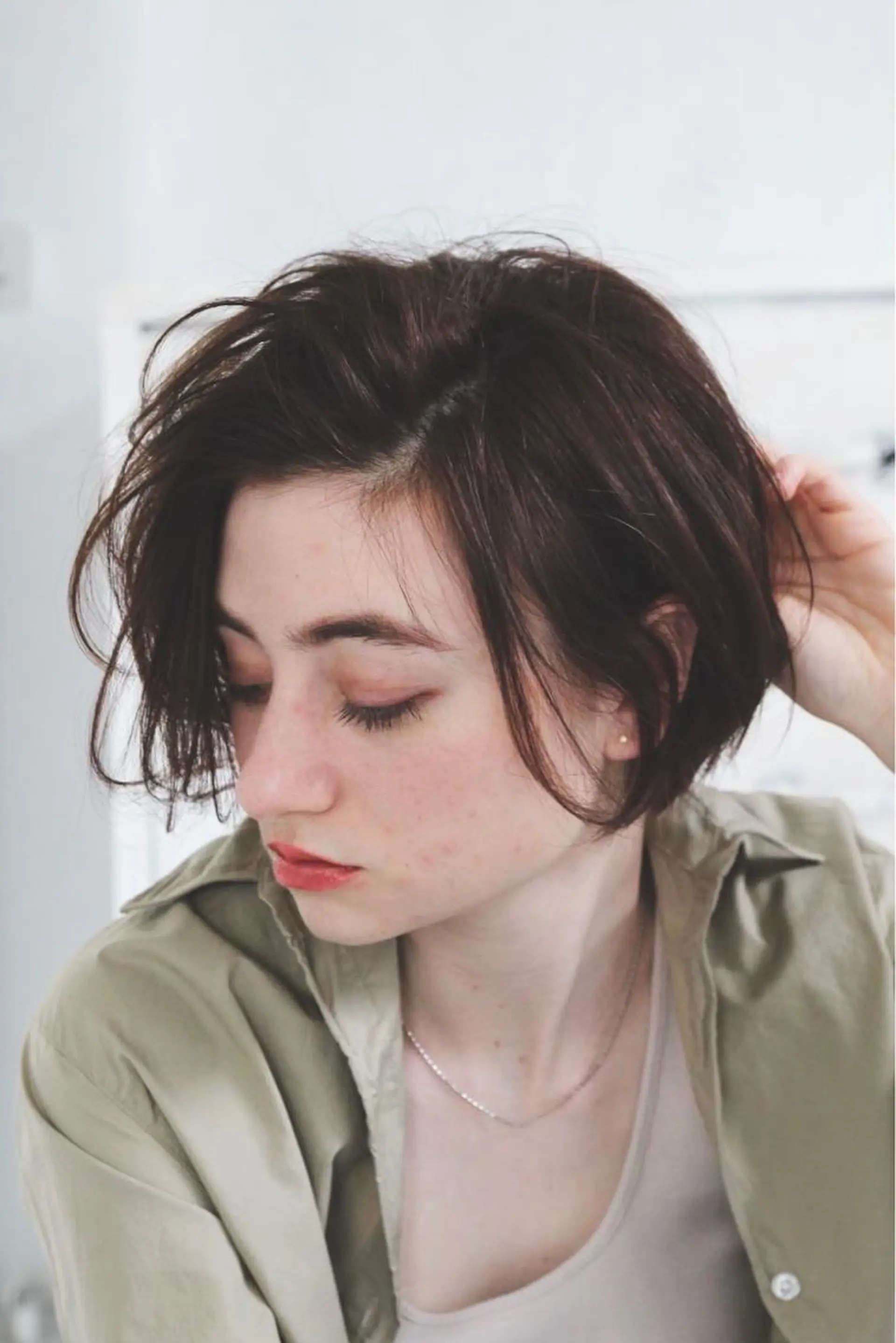 ショート パーマ ヘアカラー トリートメント Blossom大塚 ディレクター永野のヘアスタイル