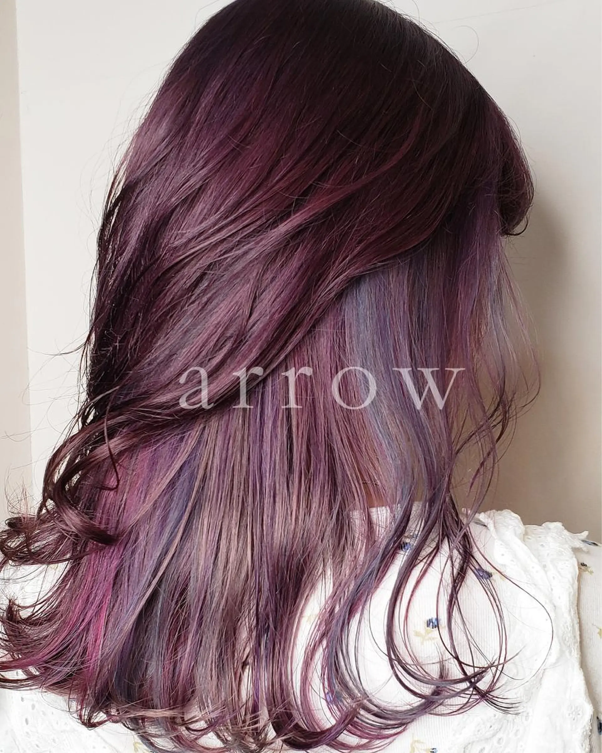 ミディアム カラー arrow🖤 もえみのヘアスタイル