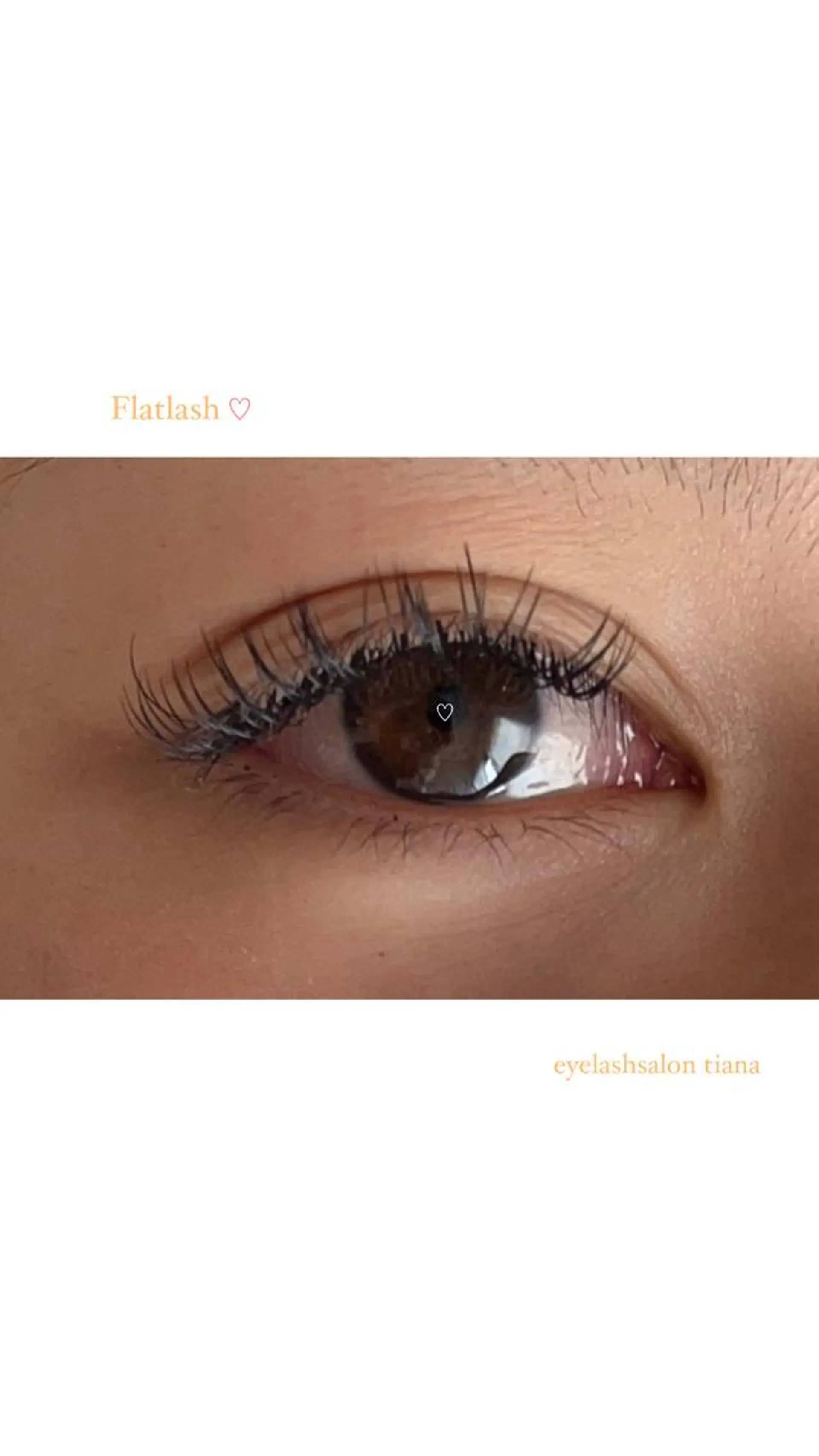 マツエク・マツパ フラットラッシュ マツエク ♡tiana juna˖ ࣪⊹のマツエク・マツパデザイン