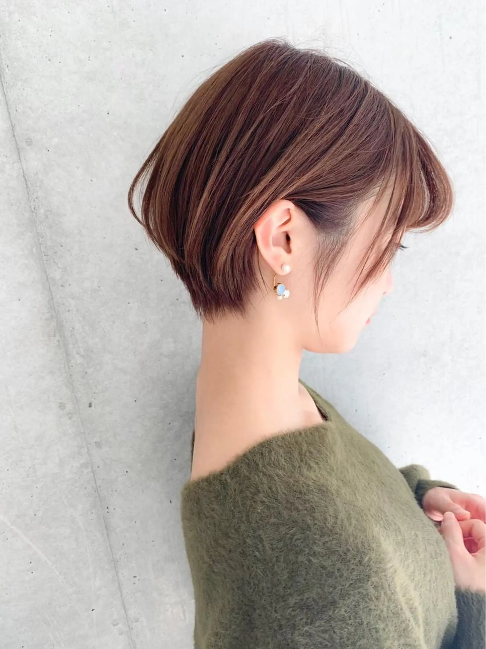 ショート カラー ヘアアレンジ カット ヘアカラー トリートメント 💕STANCE 満足仕上げ💕のヘアスタイル