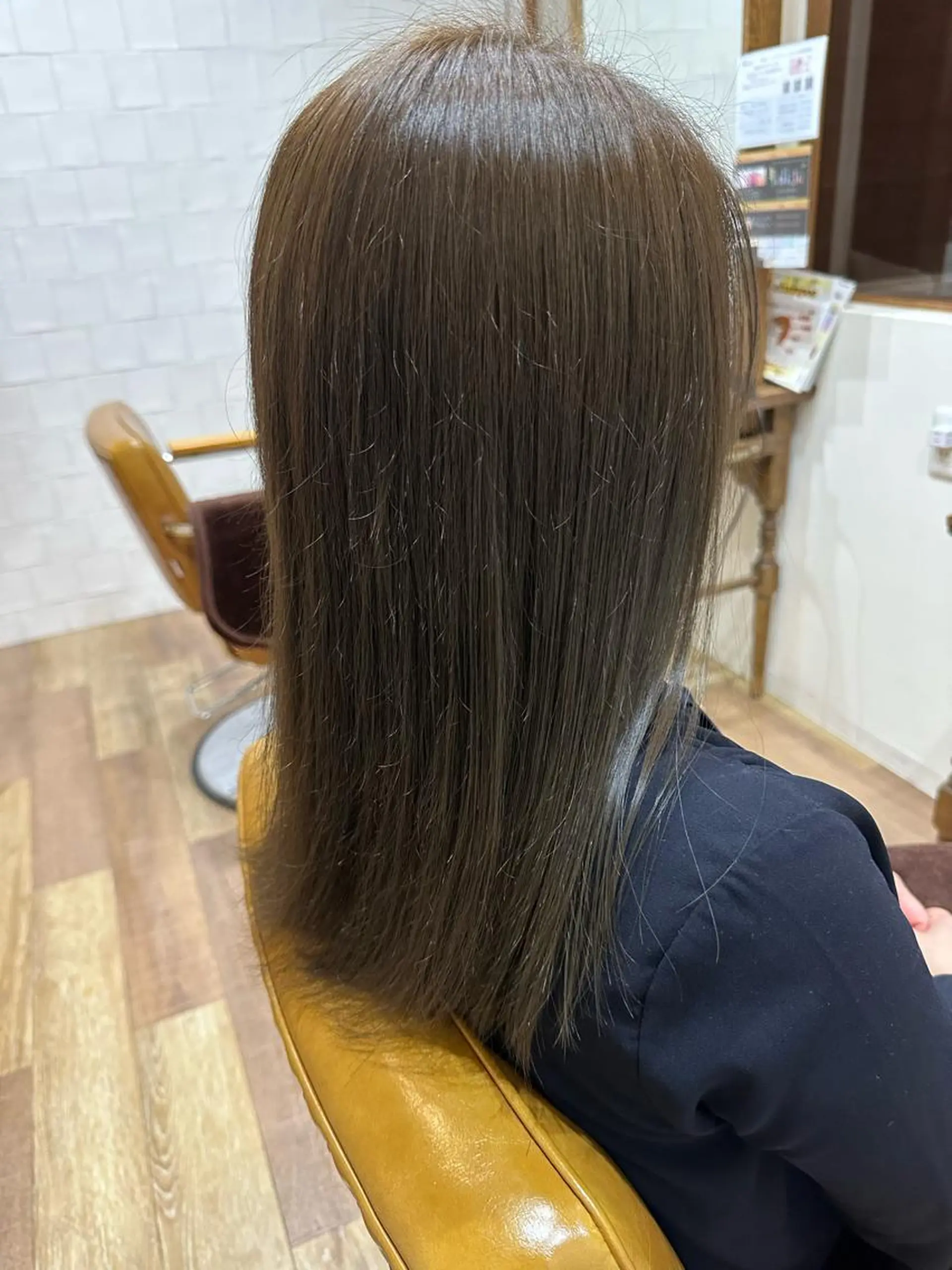 ミディアム アッシュ 透明感カラー/韓国風 /髪質改善/ゴトウのヘアスタイル
