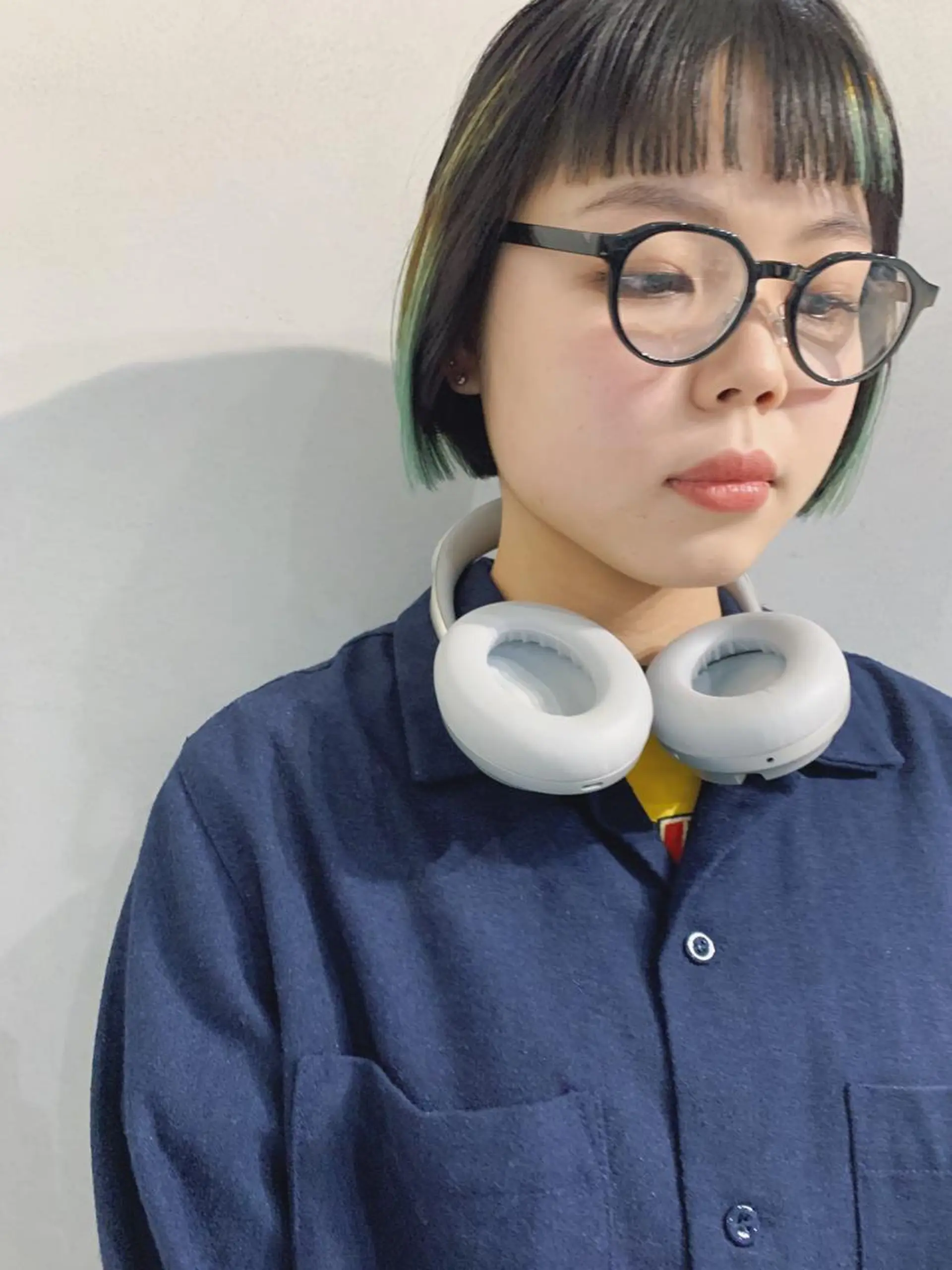 ショート カラー ボブパーマコテ巻き風 パーマNo1深江秀平のヘアスタイル