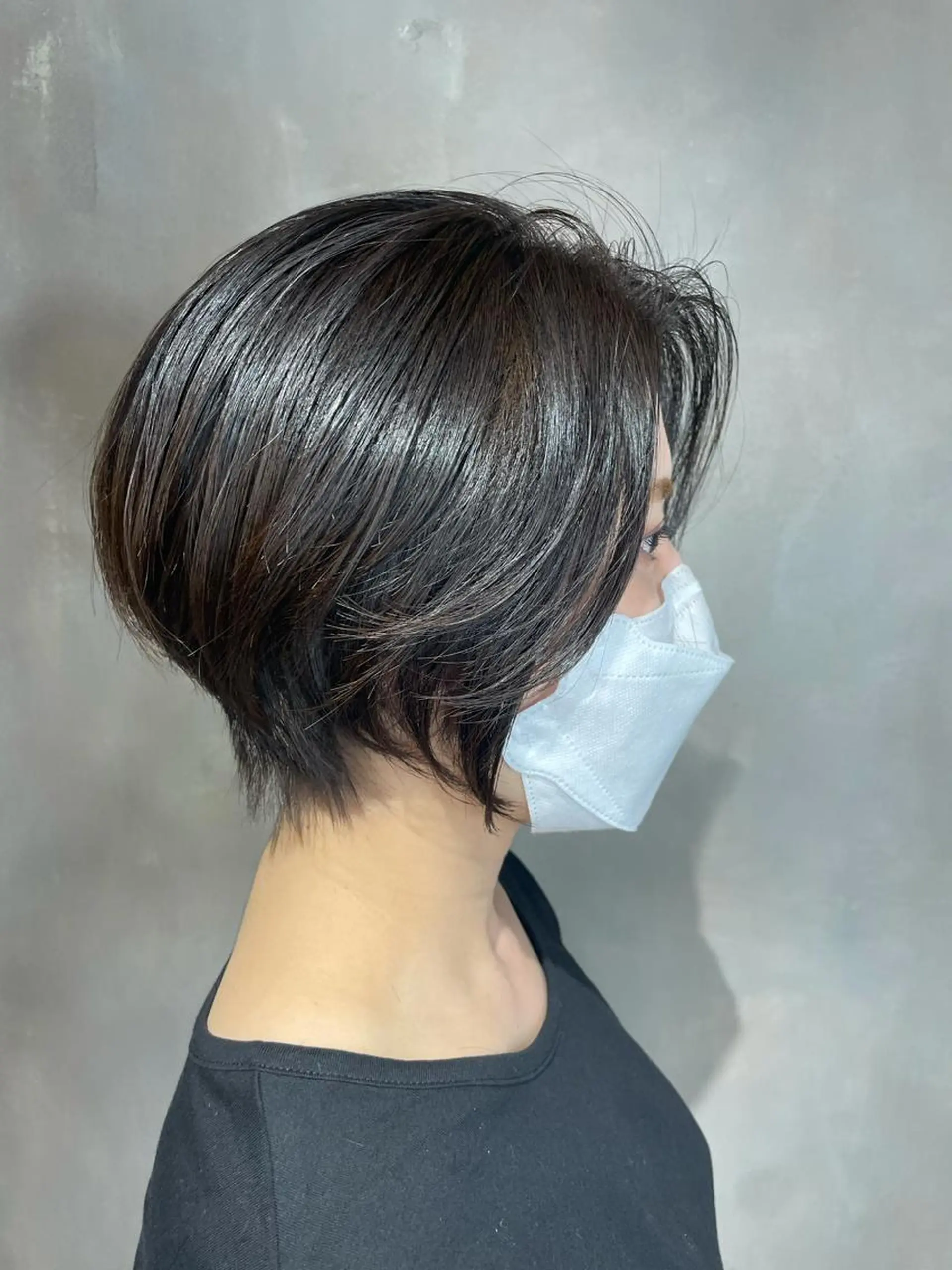 ショート ショートボブ ボブ ショートヘア La vielle所属・La vielle 西峠のヘアスタイル