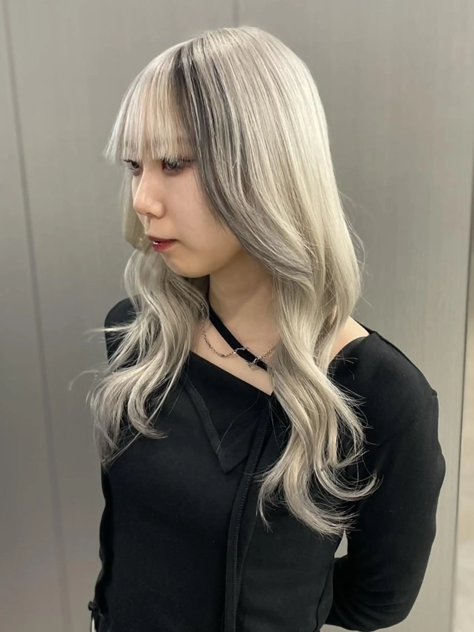 カラー ブリーチ ダブルカラー 💍大人デザイン /ハイトーン♡リクトのヘアスタイル