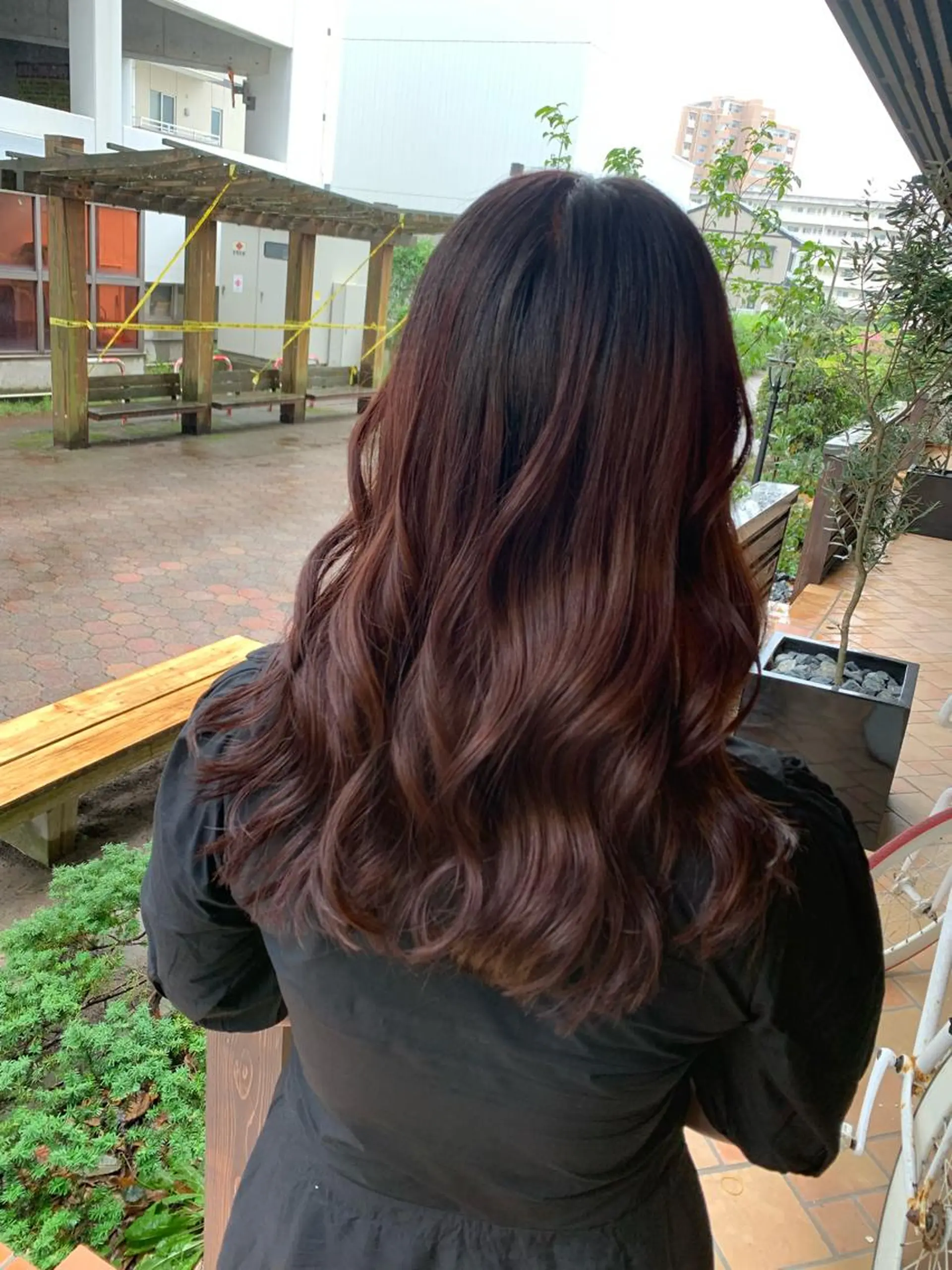 ロング カラー ブリーチ ブラウンカラー ブリーチなしカラー ピンクカラー ピンクブラウン メンズサロンロス【LOSS】所属・メンズパーマ/新潟駅 NOBUTA🔥のヘアスタイル