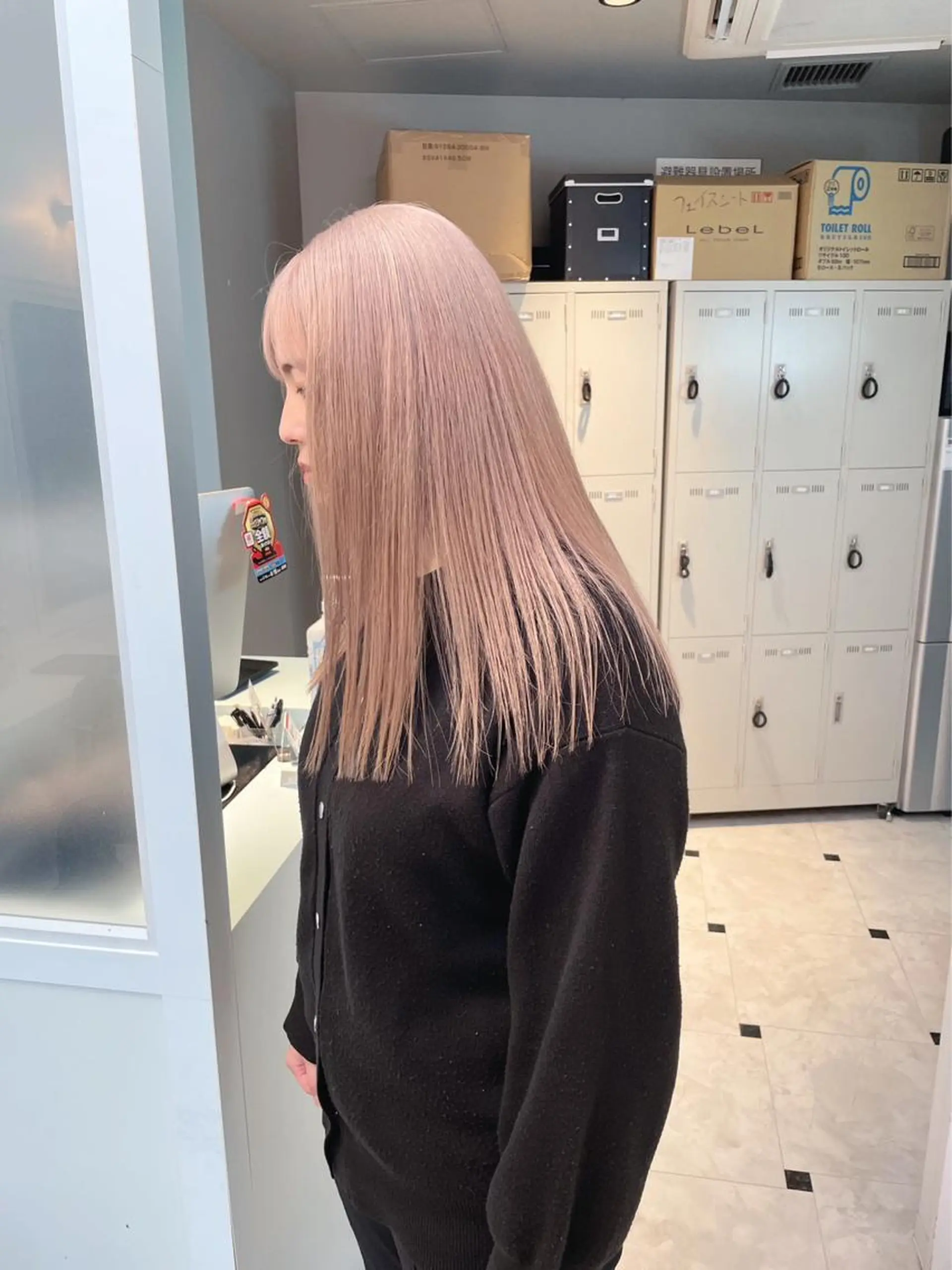 ロング カラー ヘアアレンジ THE BALM💞 松井のマツエク・マツパデザイン