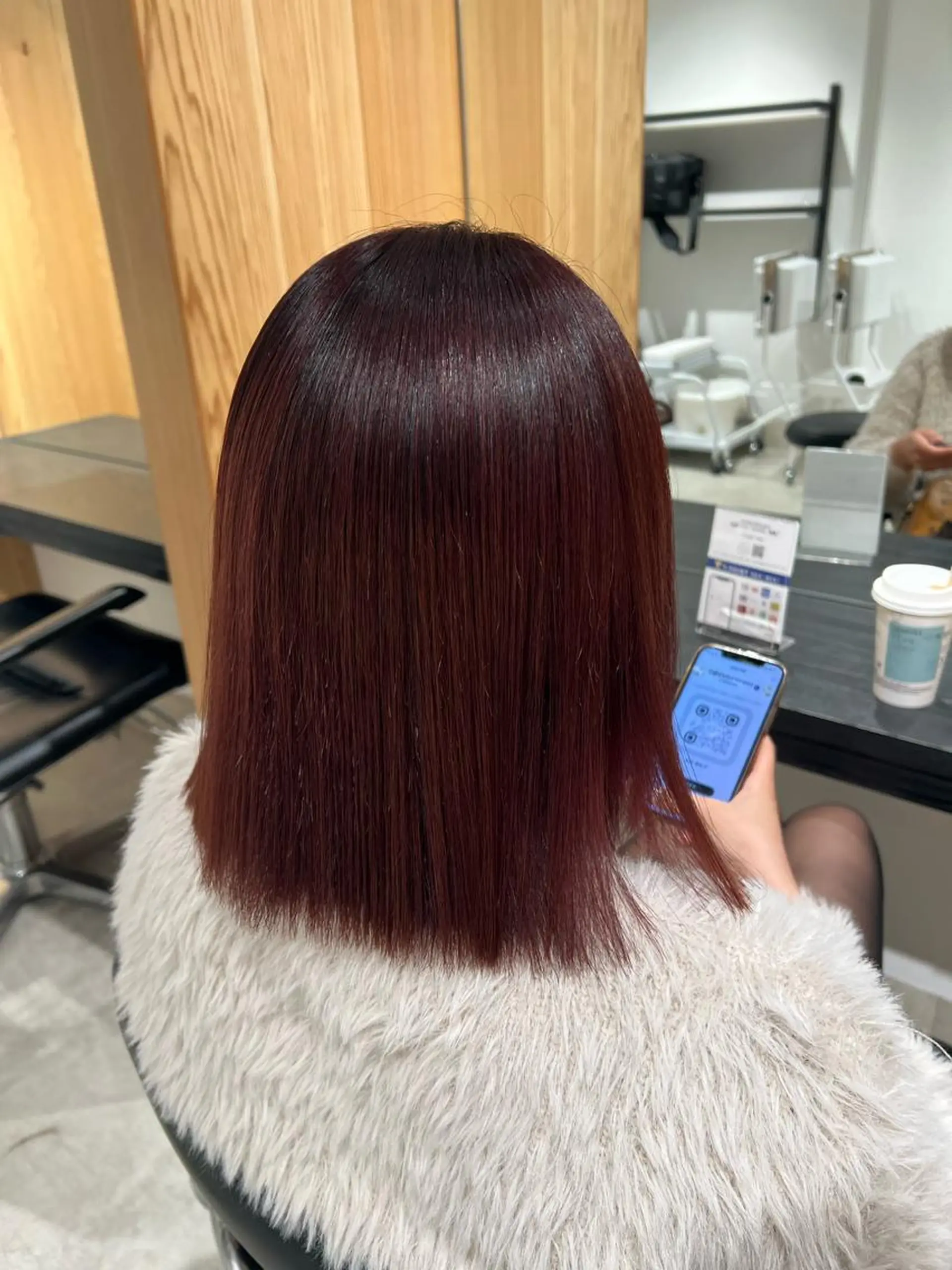 ミディアム ヘアカラー 縮毛矯正 トリートメント GO TO DAY 渋谷モディ店所属・艶髪 mayuka💖のヘアスタイル