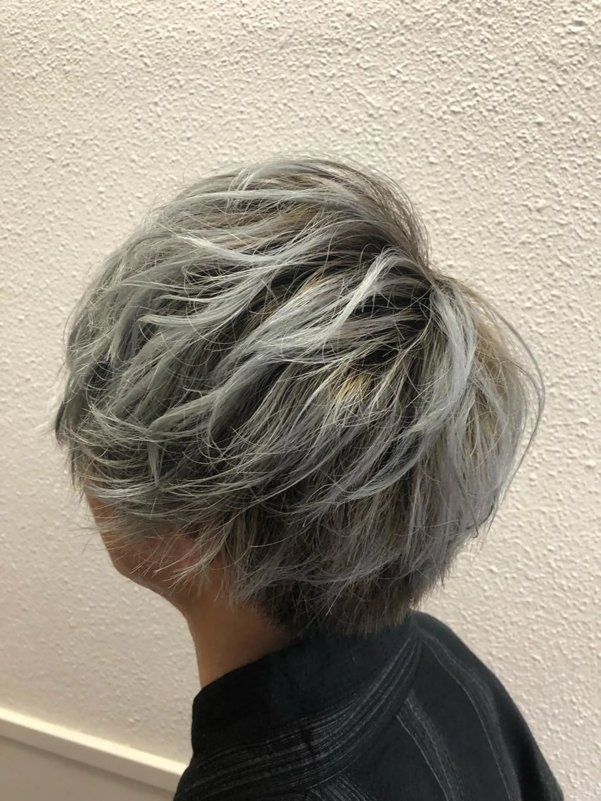 ショート カラー メンズ 透明感カラー カット ヘアカラー トリートメント 髪質改善/美髪矯 正ヤマモトハルキのヘアスタイル