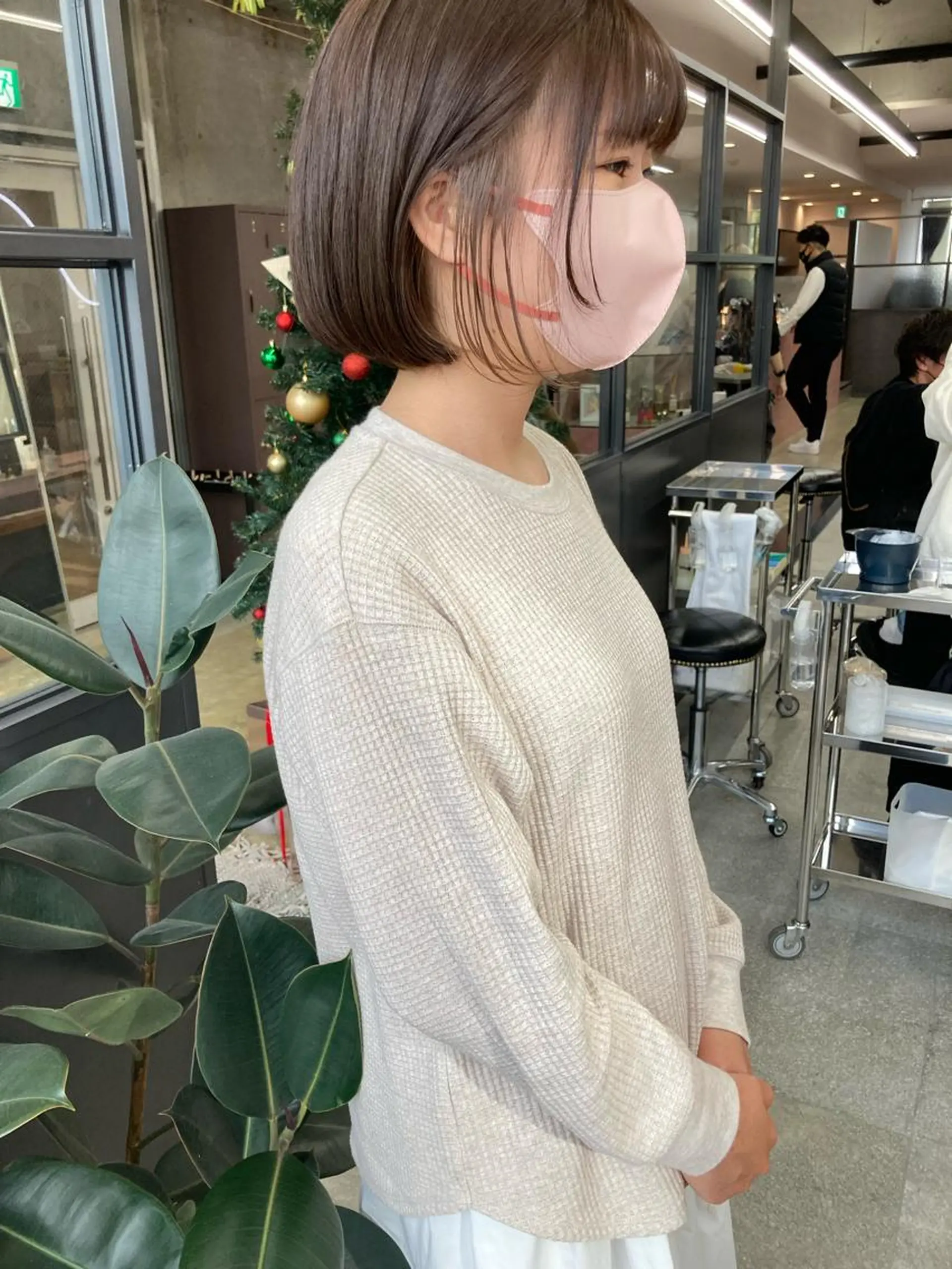 ミディアム カラー 小木曽智美 /ボブ/ショートのヘアスタイル