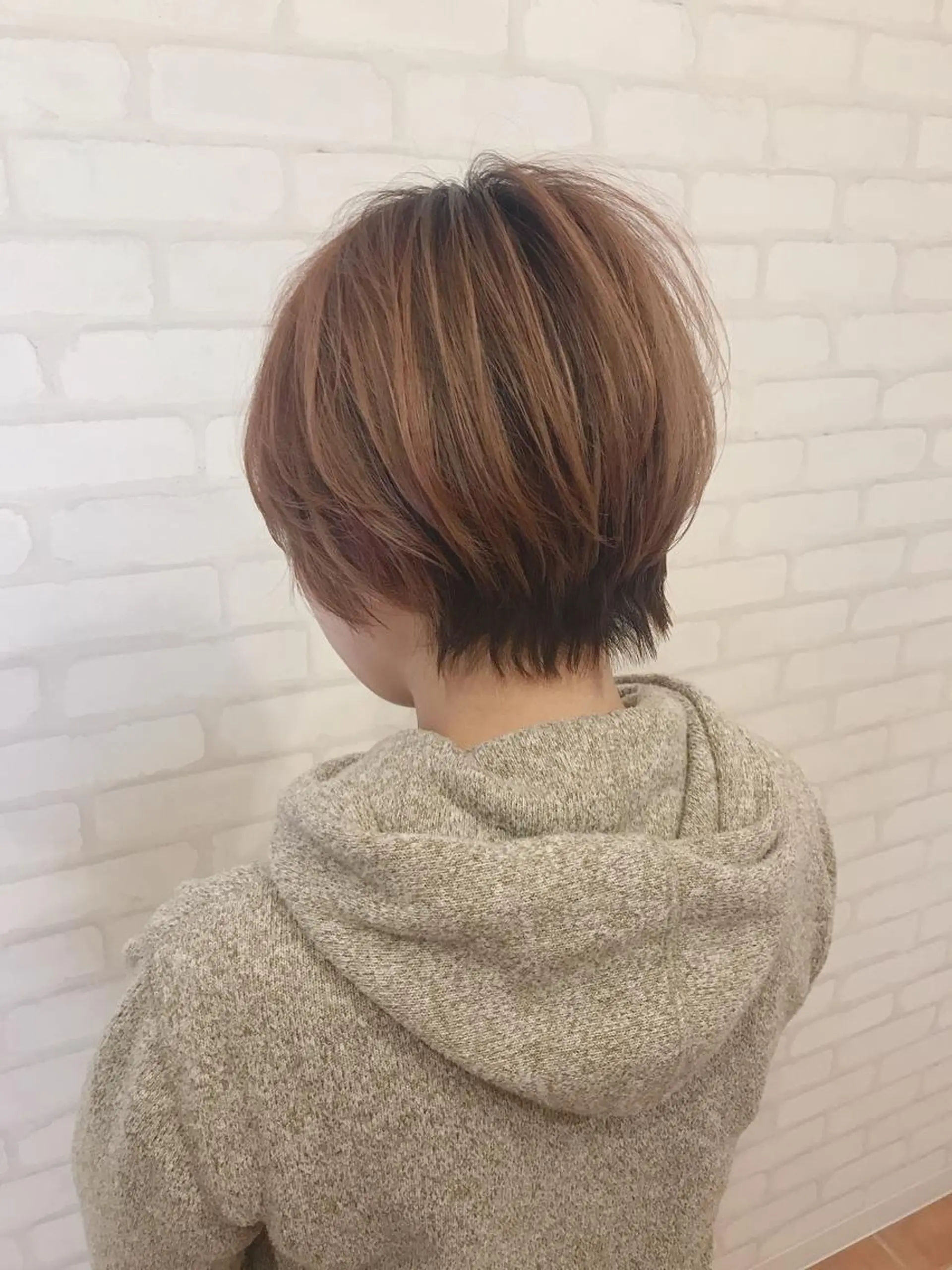 ショート カット ヘアカラー トリートメント 高橋 一矢のヘアスタイル