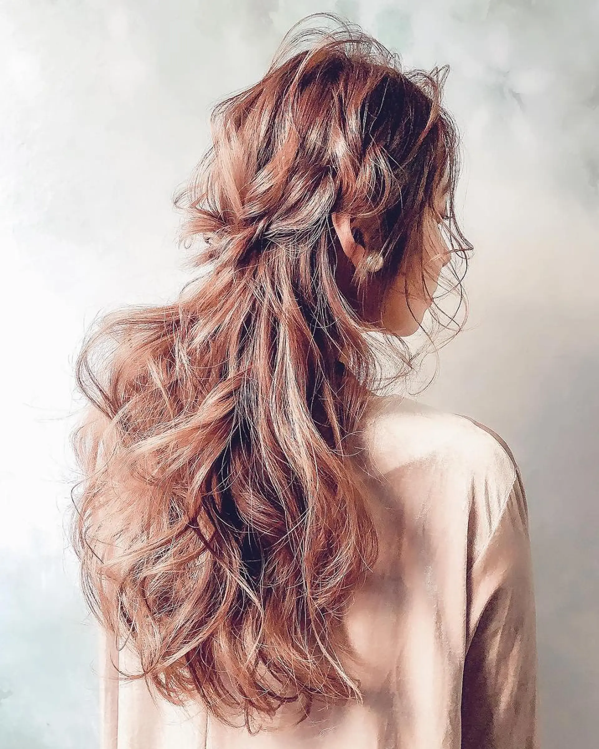 ロング ヘアアレンジ 鈴木 健太郎のヘアスタイル