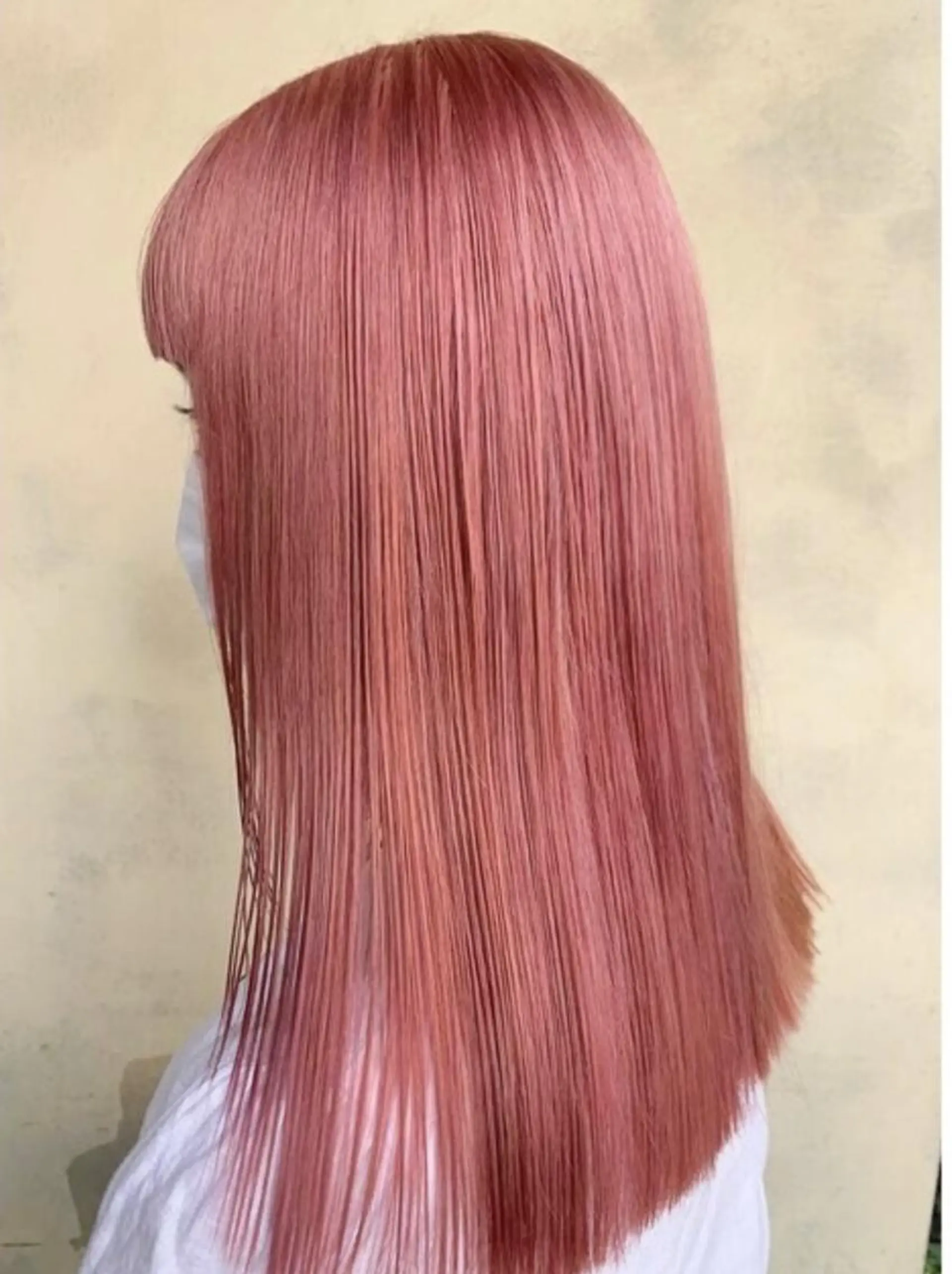 ロング カラー ベージュカラー 黒髪 ブリーチ ブルーカラー ブルーブラック 酸性ストレート 🤍🎀honokaのヘアスタイル