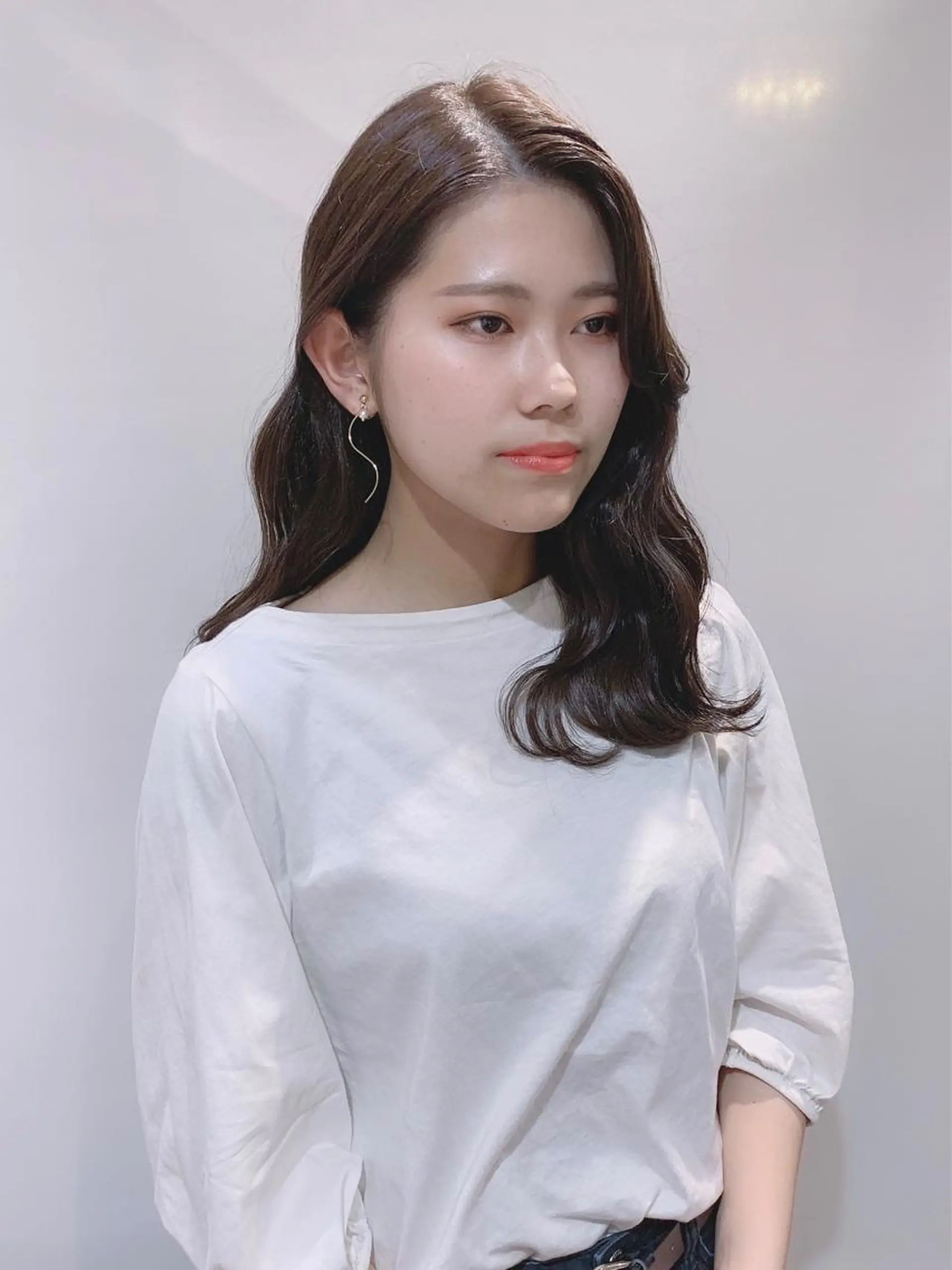 ミディアム カラー ヘアアレンジ As hair所属・柔らか垢抜けｶﾗｰと ｶｯﾄ🫧ASUKAのヘアスタイル