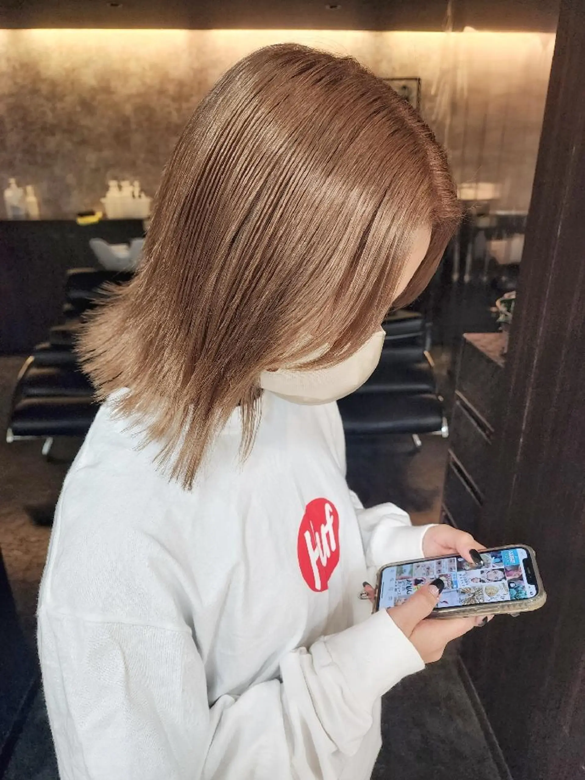 ミディアム カラー 木村 直哉のヘアスタイル