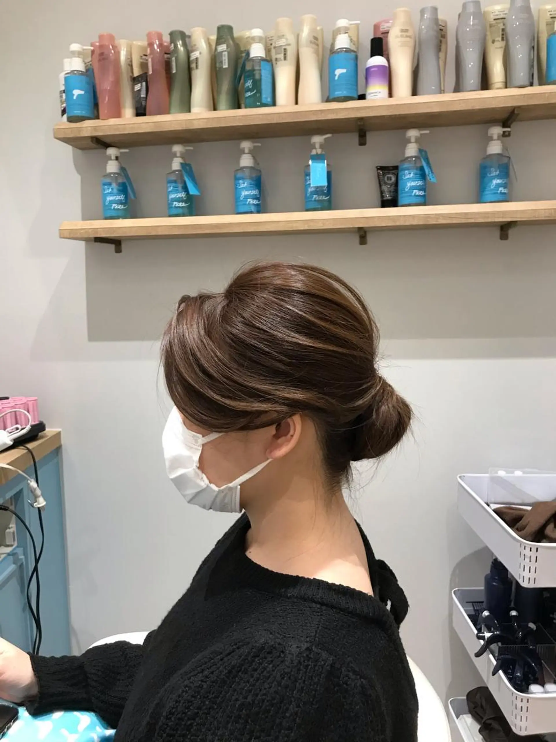 ミディアム ヘアアレンジ jetset六本木ヒルズ店所属・Jet set 虎ノ門ヒルズ店のヘアスタイル