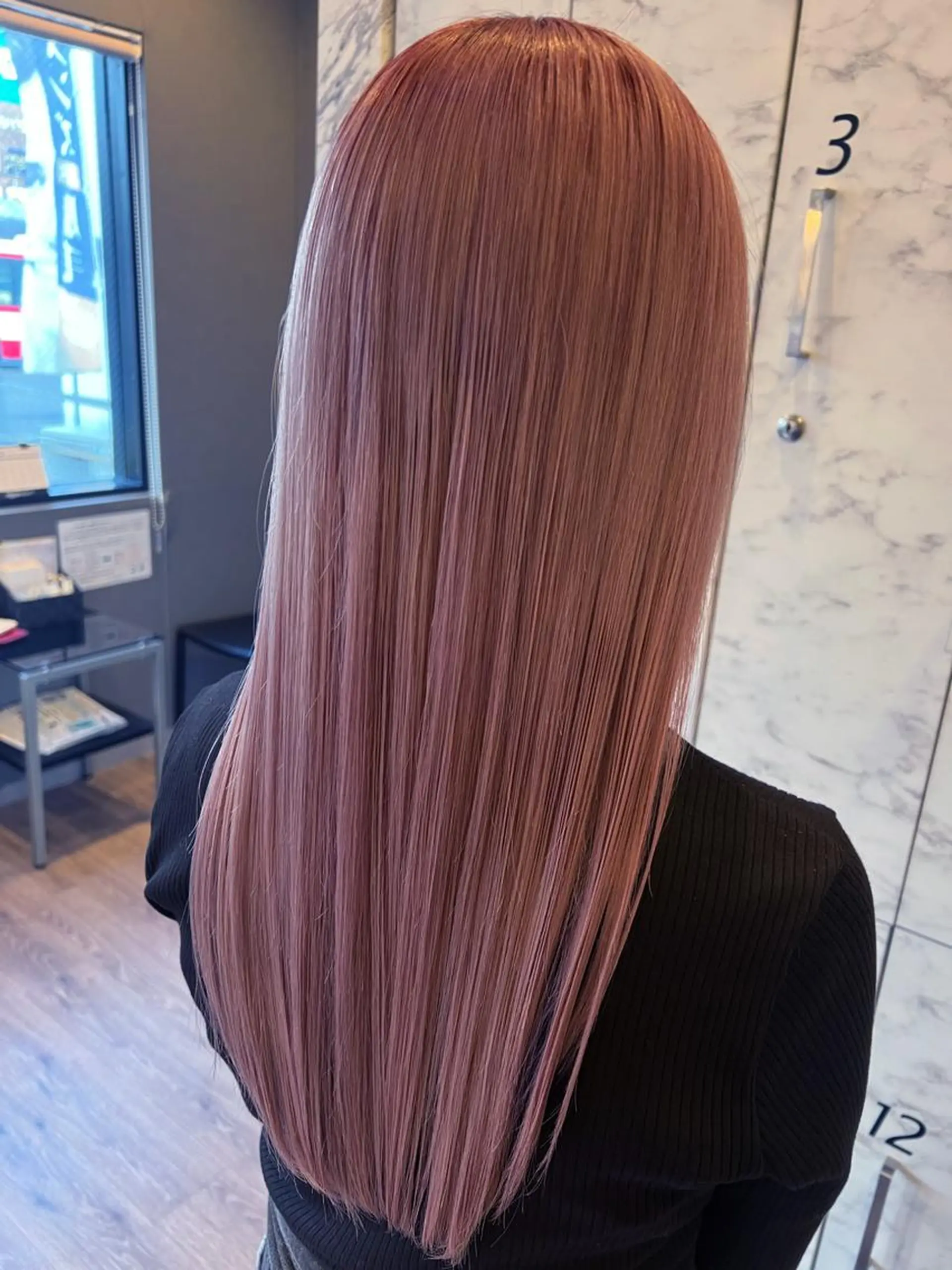 ロング カラー ヘアカラー トリートメント 原田 英希のヘアスタイル