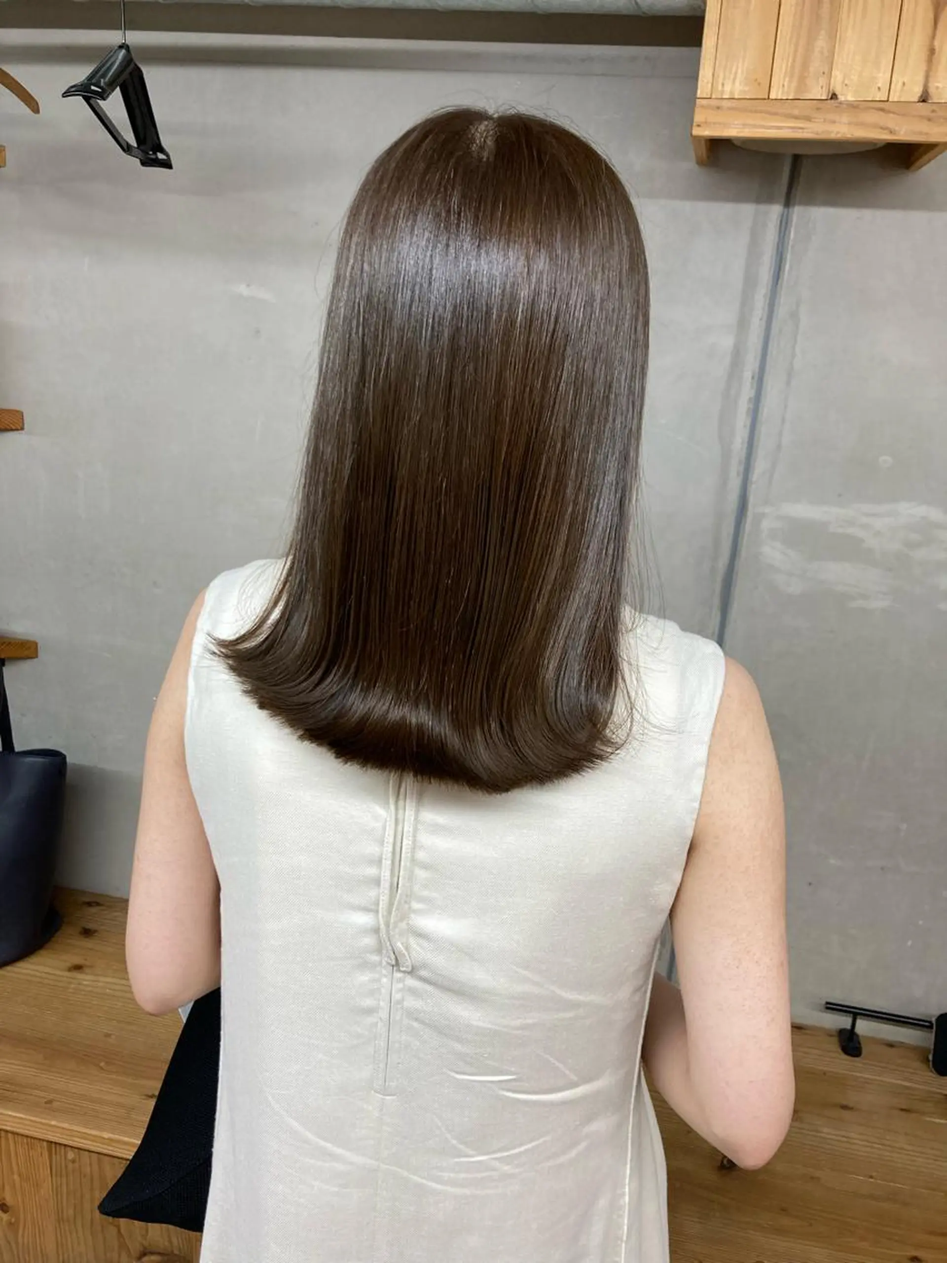 ミディアム カラー BRUNTJET所属・MAEDA MADOKAのヘアスタイル