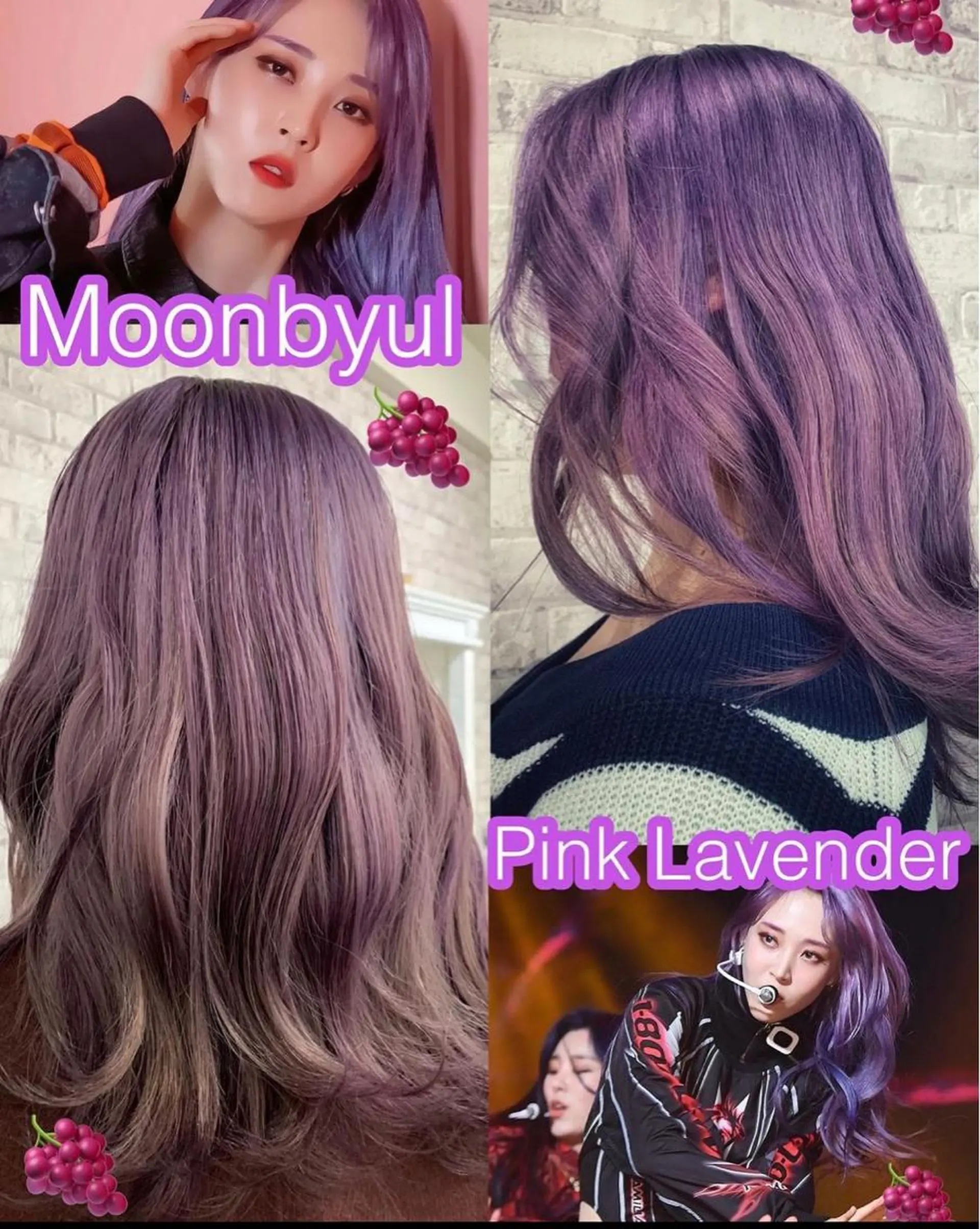 ミディアム カラー ブリーチ ラベンダーカラー LIBERTE所属・韓国ヘア🌈加藤 瑠華のヘアスタイル