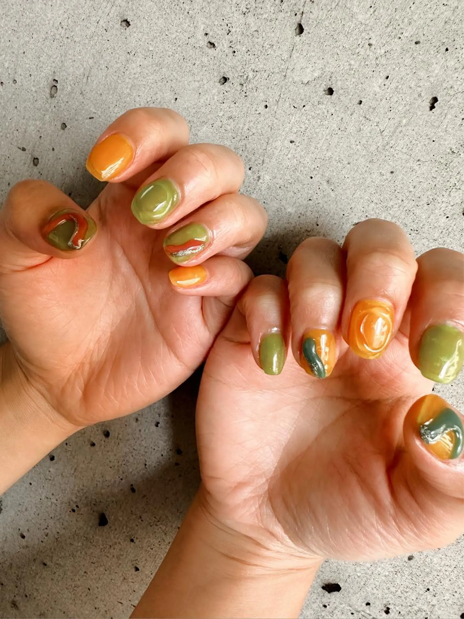 ネイル ハンドネイル NAIL Salon IP所属・長谷川 奈緒美のネイルデザイン