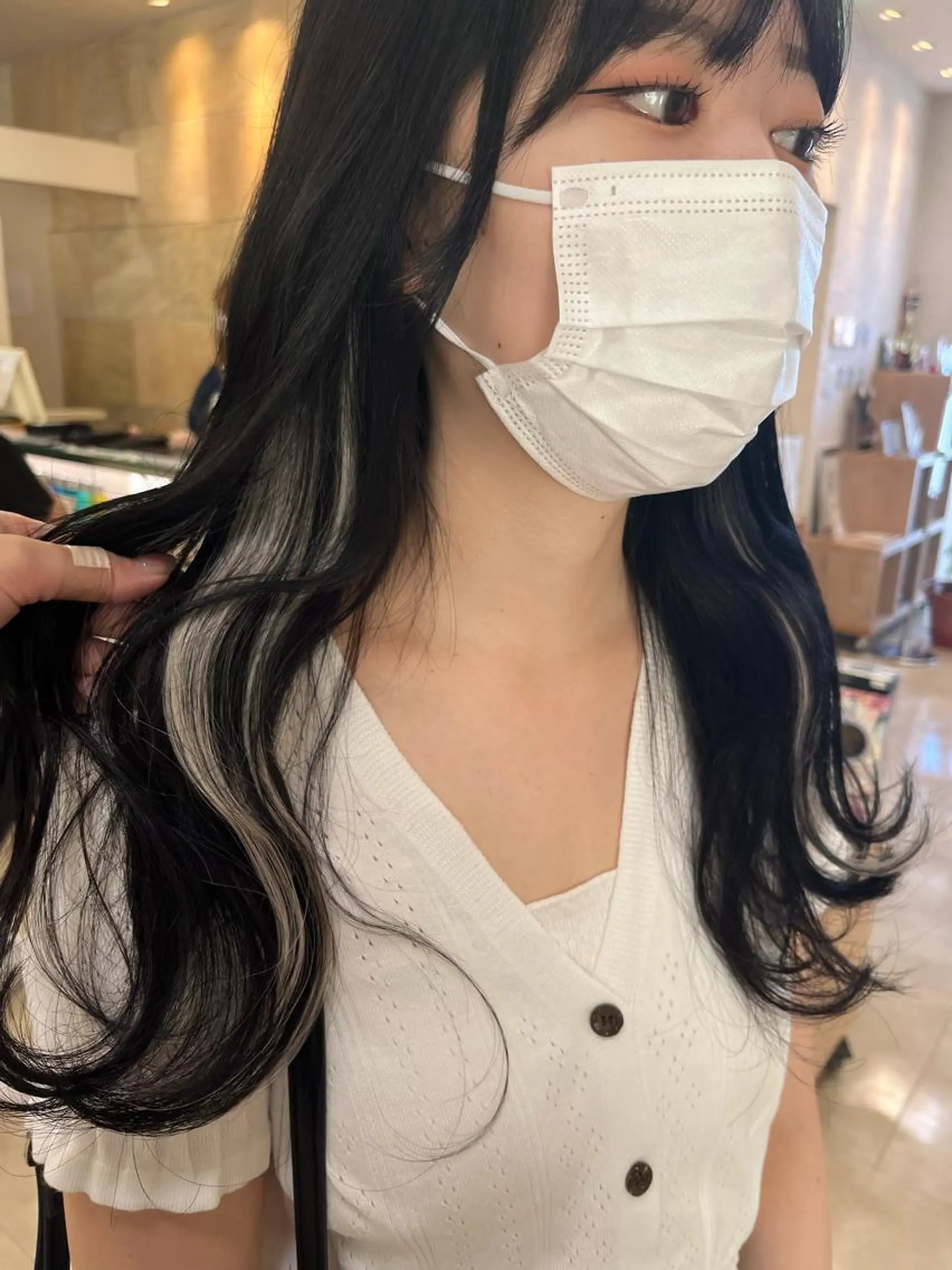 ロング カラー 暖色レイヤー 🥀REIRIのヘアスタイル