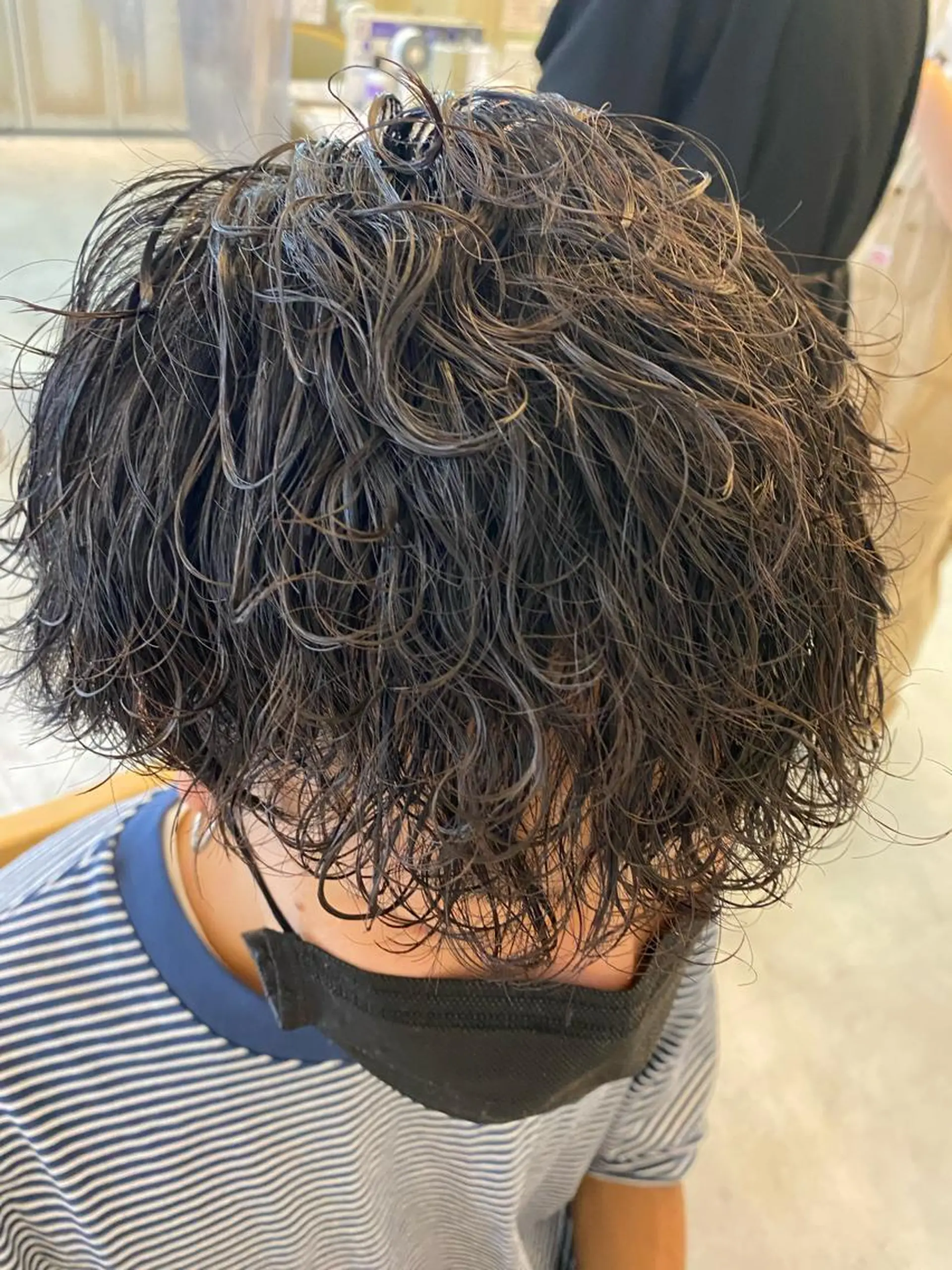 ショート パーマ メンズ カット パーマ 似合わせメンズ特化 渡辺尚暉のヘアスタイル