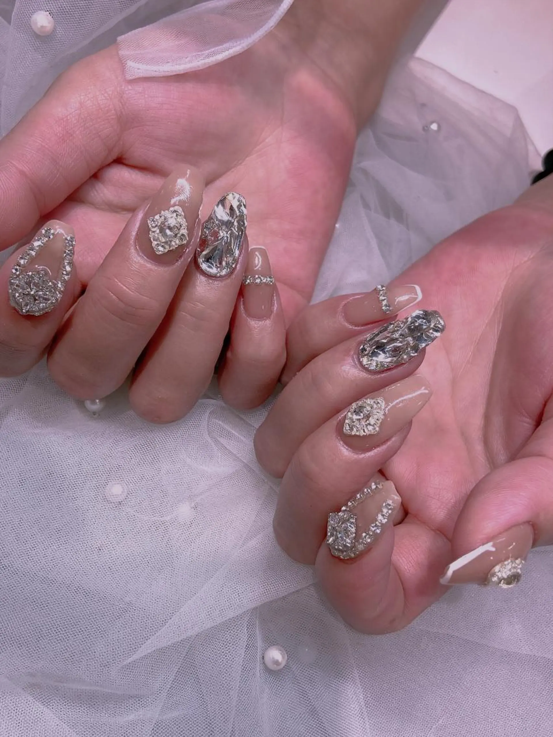 ネイル 長さだし専門店 M2　rikaのネイルデザイン