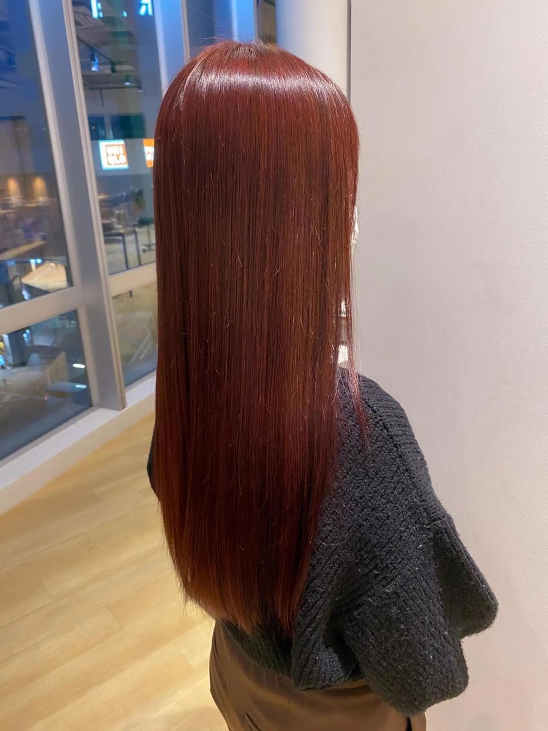 ロング カラー 韓国風・ブリーチなし ・あり後藤　一斗店長のヘアスタイル