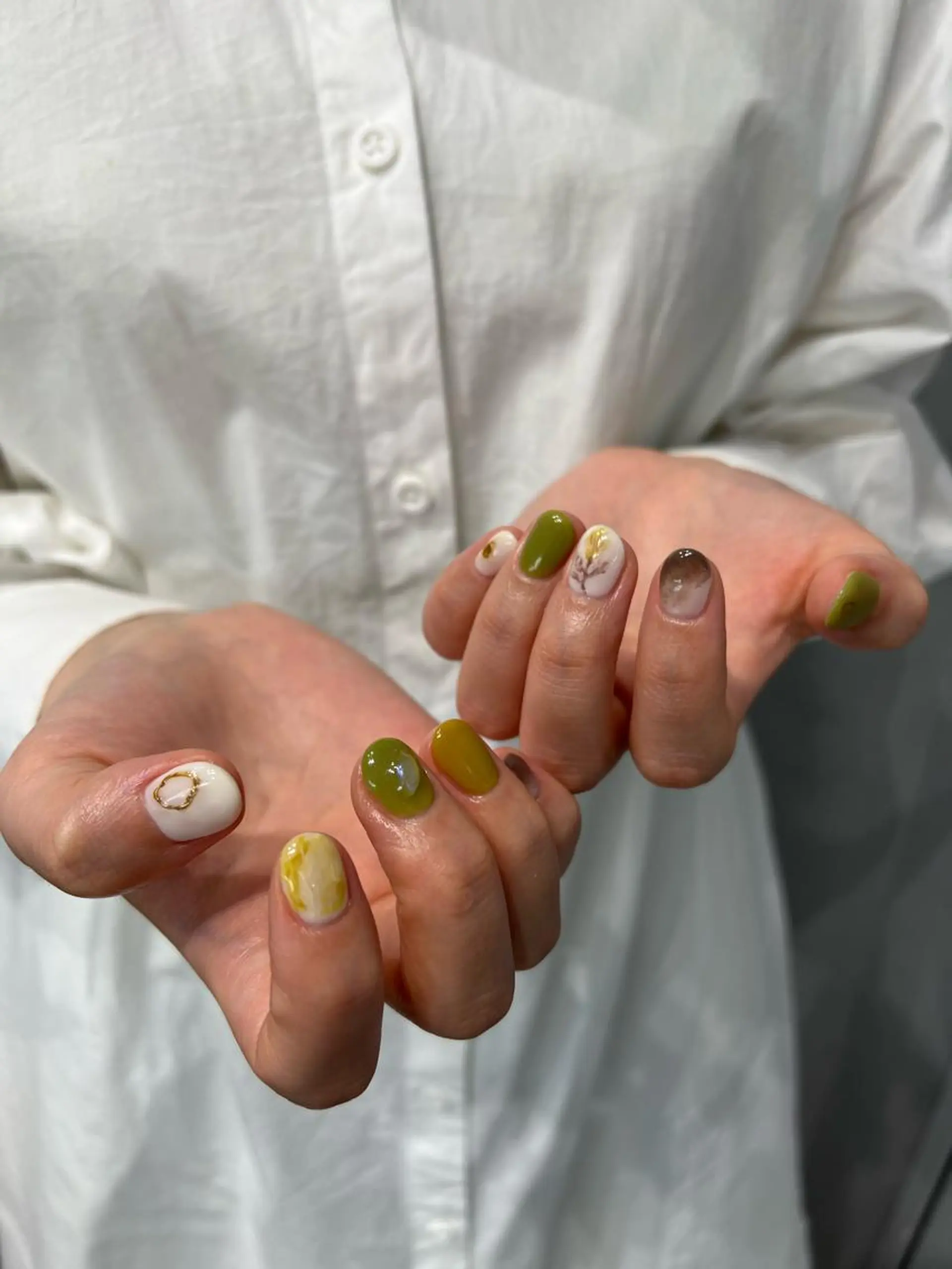 ネイル 【韓国ヘア・ネイル】 HINATA🍒のネイルデザイン