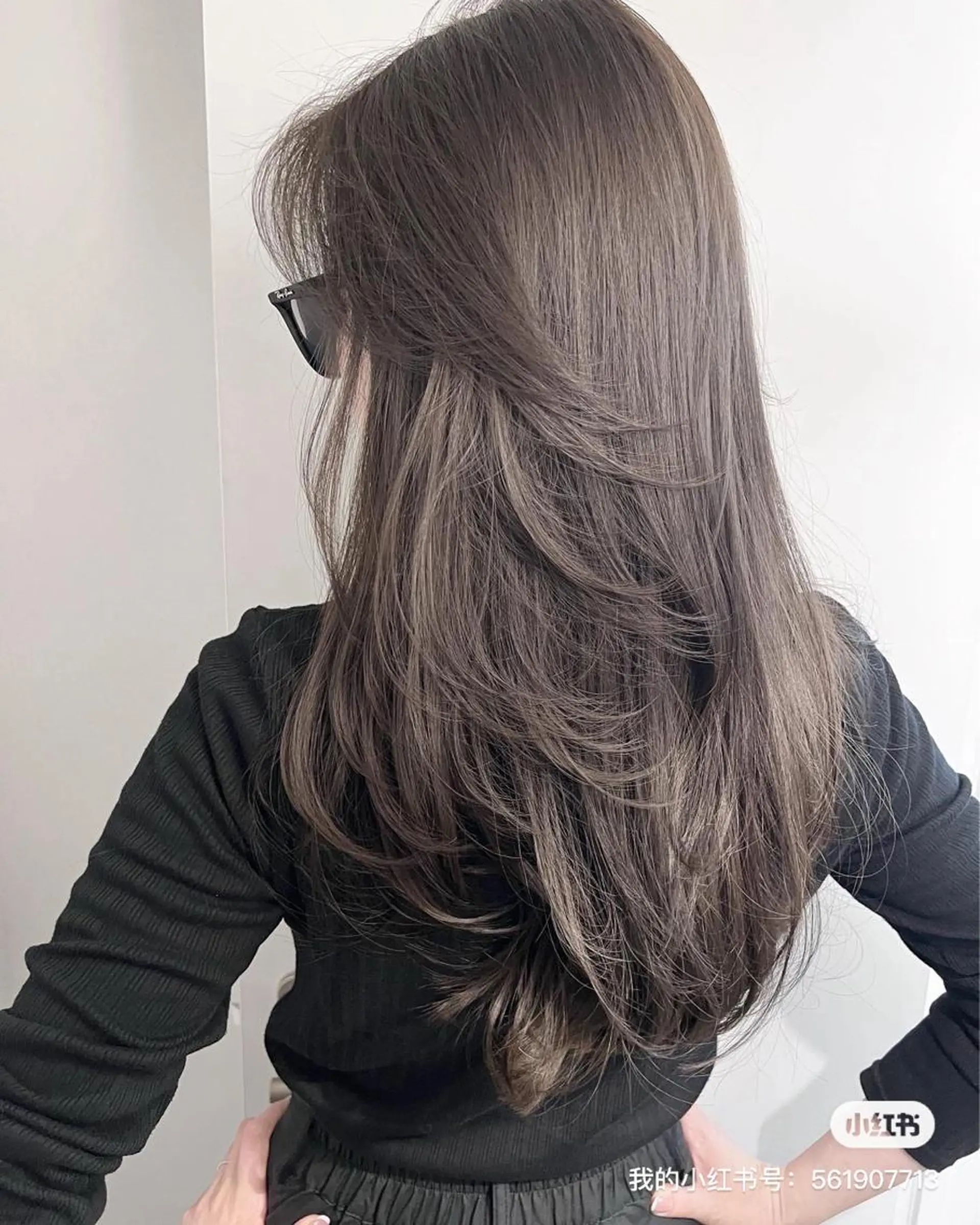 ロング カラー 🇨🇳ワンホンヘア 下田鉄也のヘアスタイル