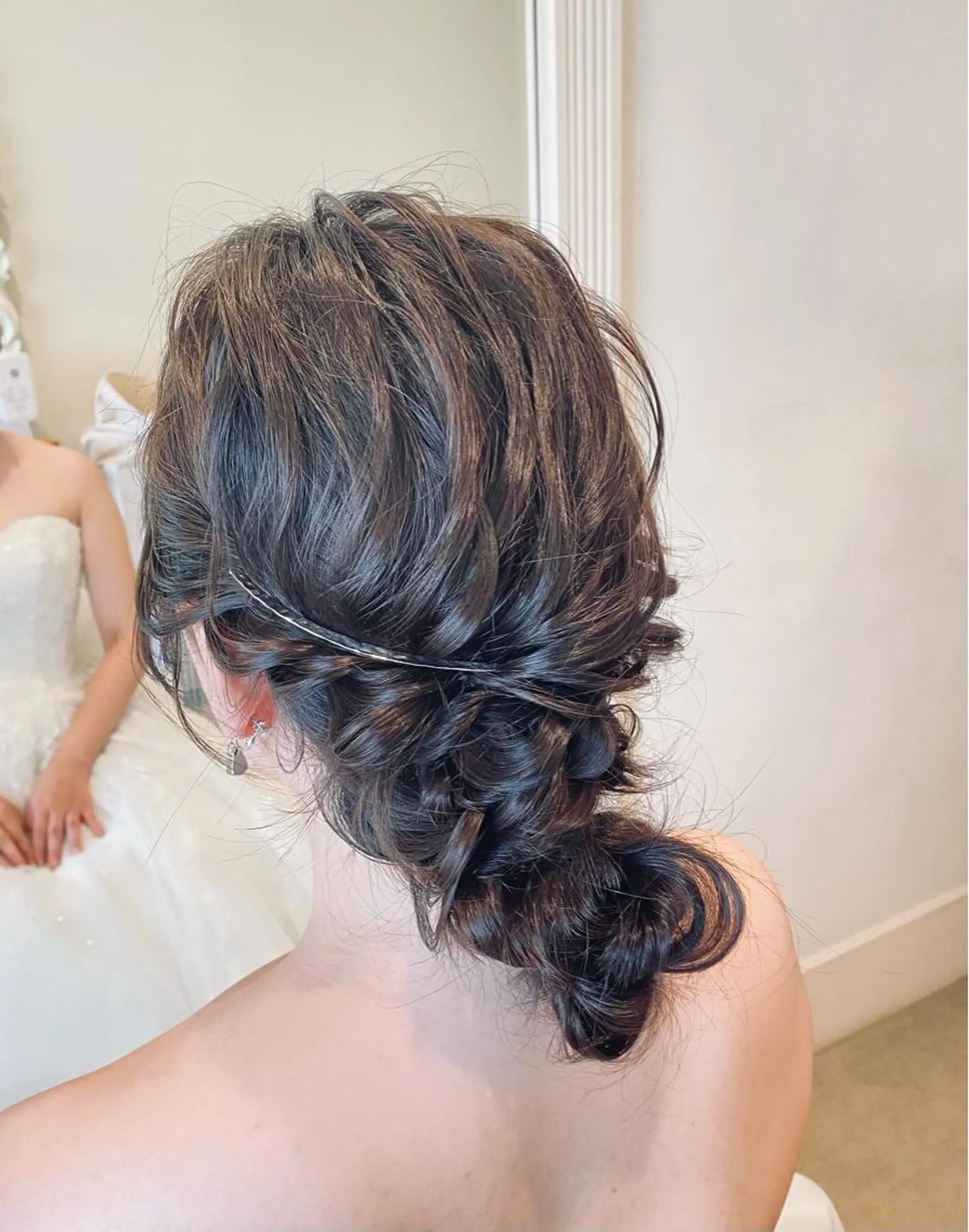 セミロング ヘアアレンジ 鈴木 沙羅のマツエク・マツパデザイン