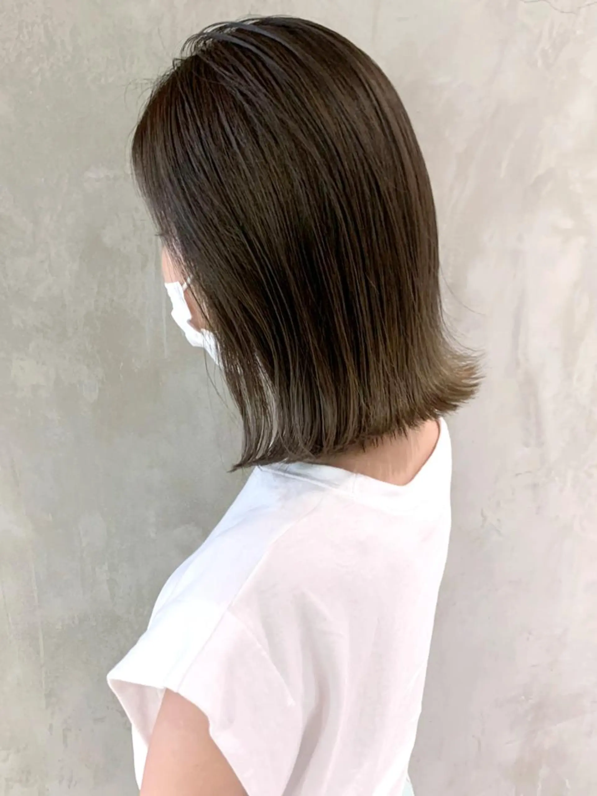 ミディアム カラー ヘアアレンジ パーマ ITbyALBUM 中野店のヘアスタイル