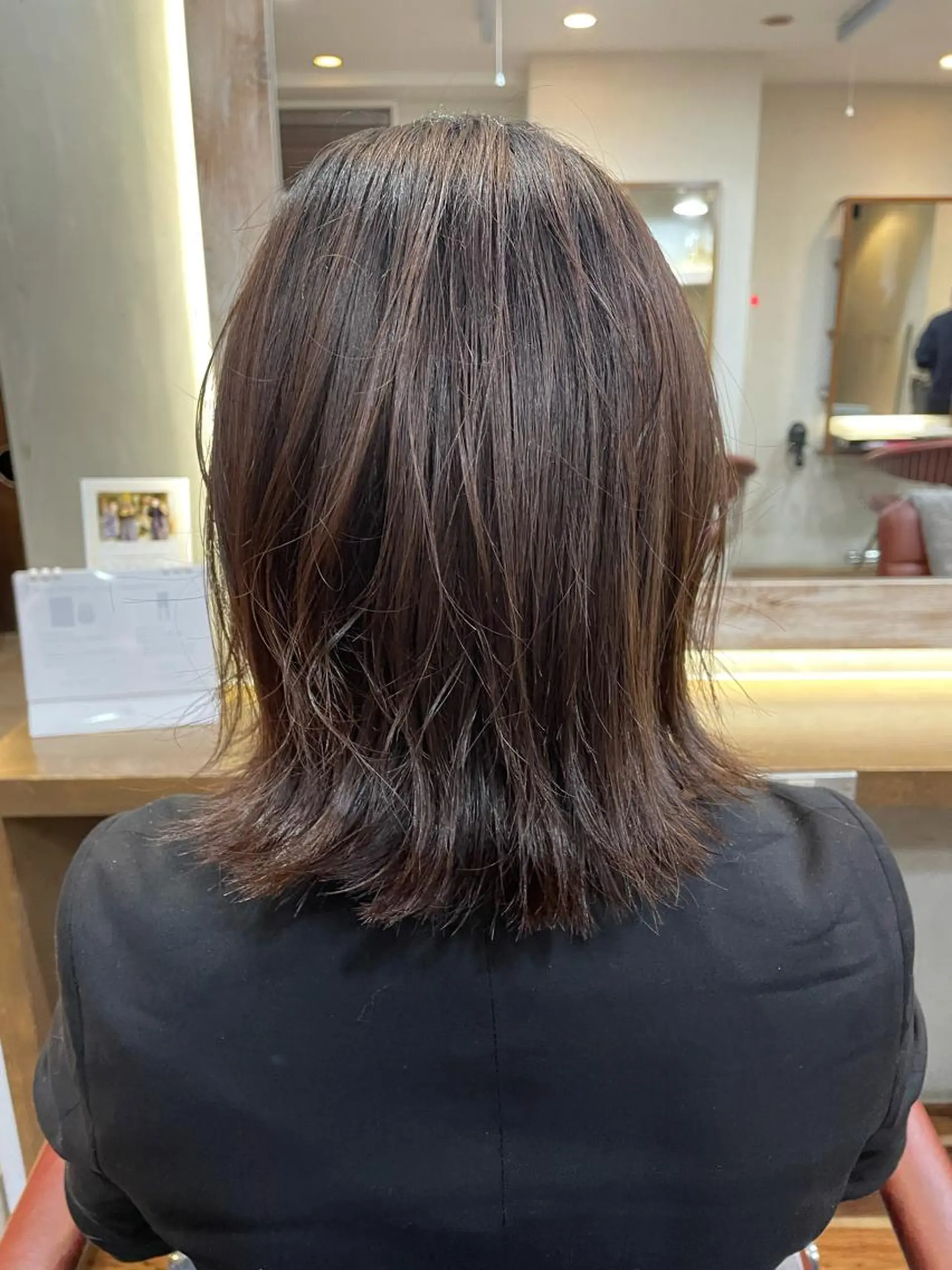 ミディアム 外ハネヘア 田野倉NEXT店 美髪ニストのヘアスタイル