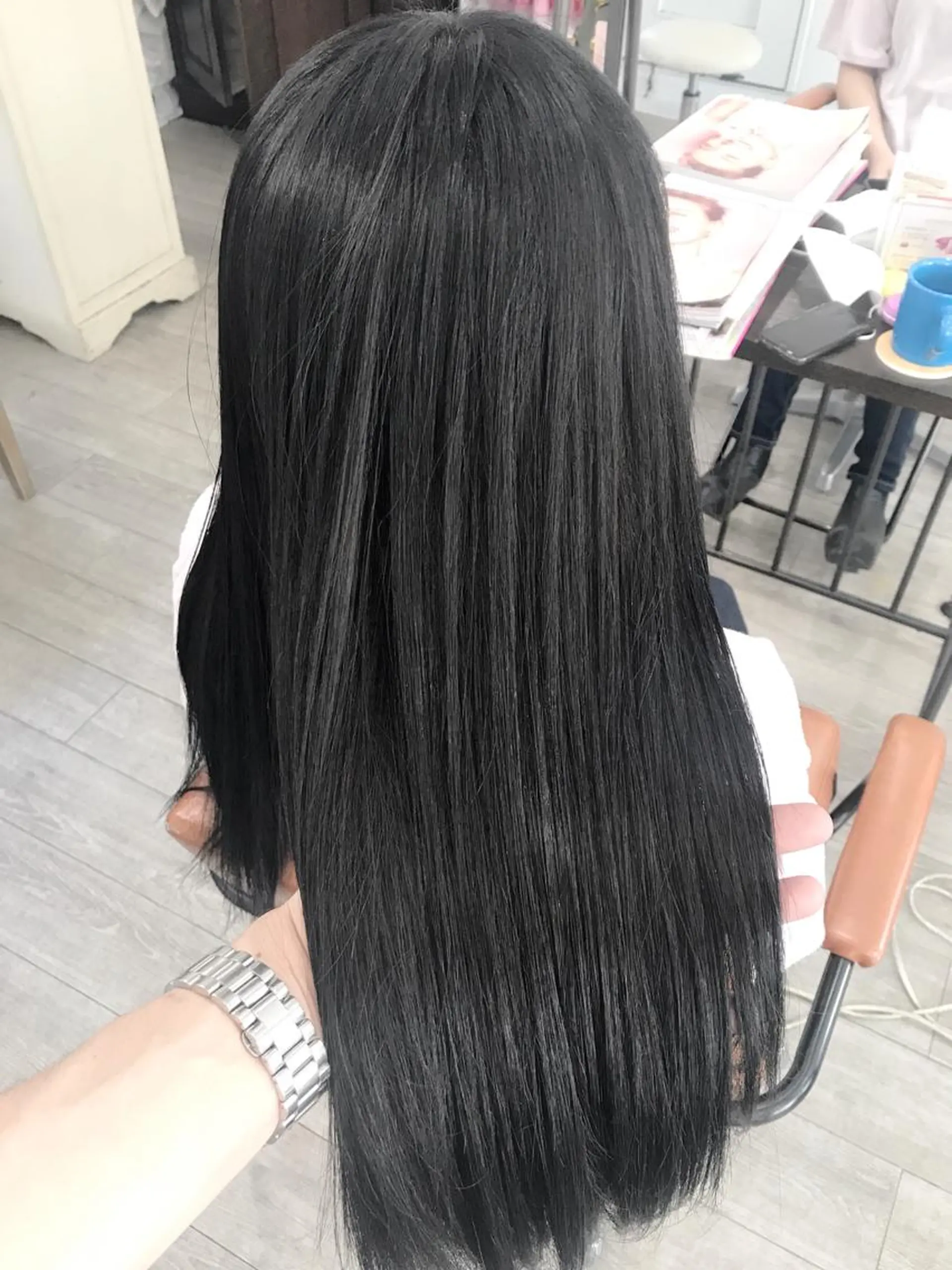 カラー ヘアカラー トリートメント ヘッドスパ グレージュ/髪質改善 Yamato.hのヘアスタイル