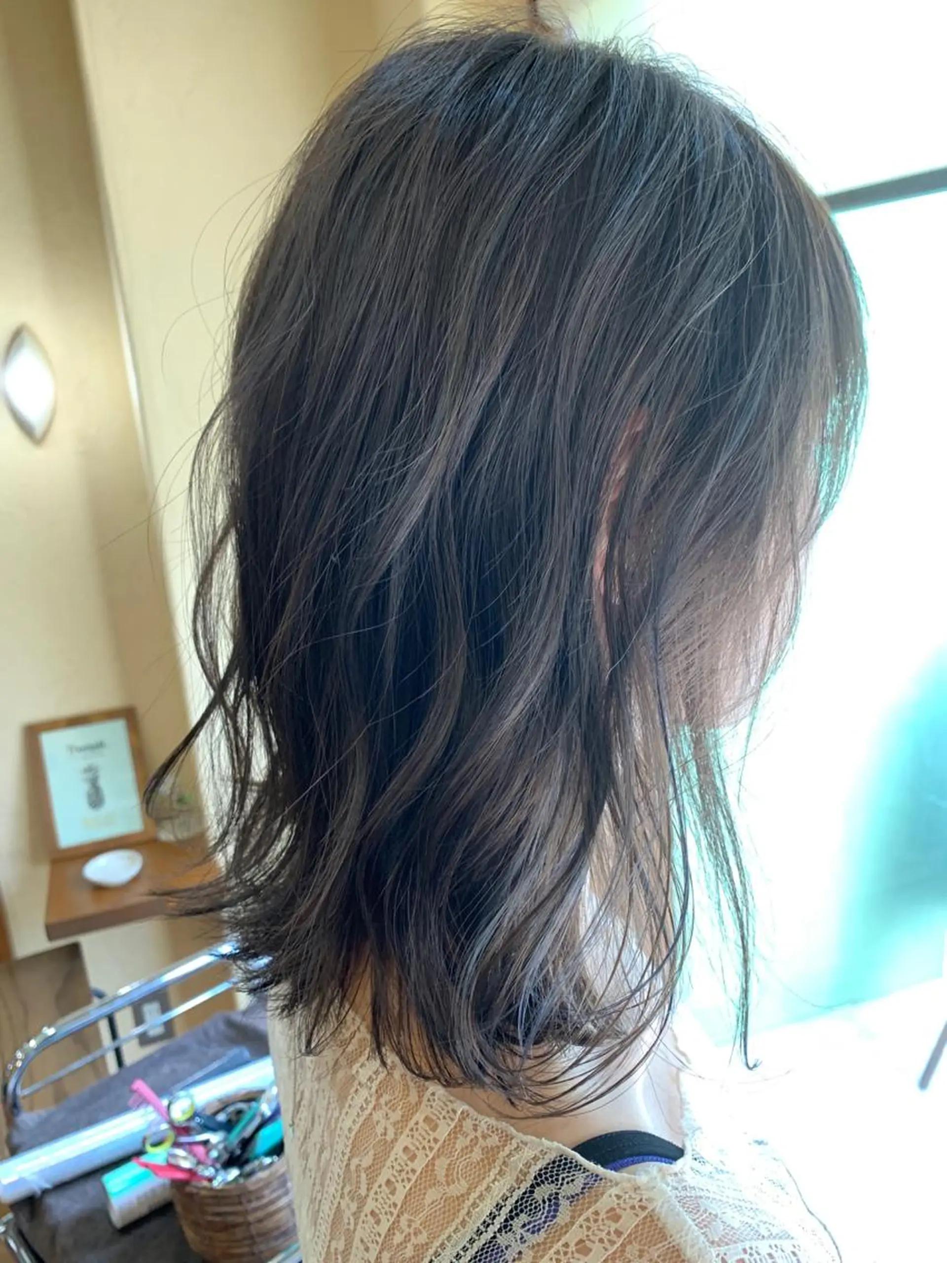 ミディアム 清光 泰之のヘアスタイル