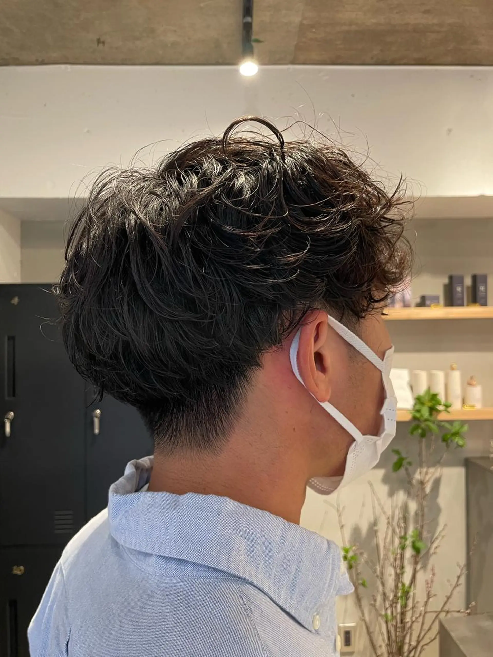 パーマ メンズ カット パーマ トリートメント SALOWIN下北沢所属・hazuki 🌝のヘアスタイル