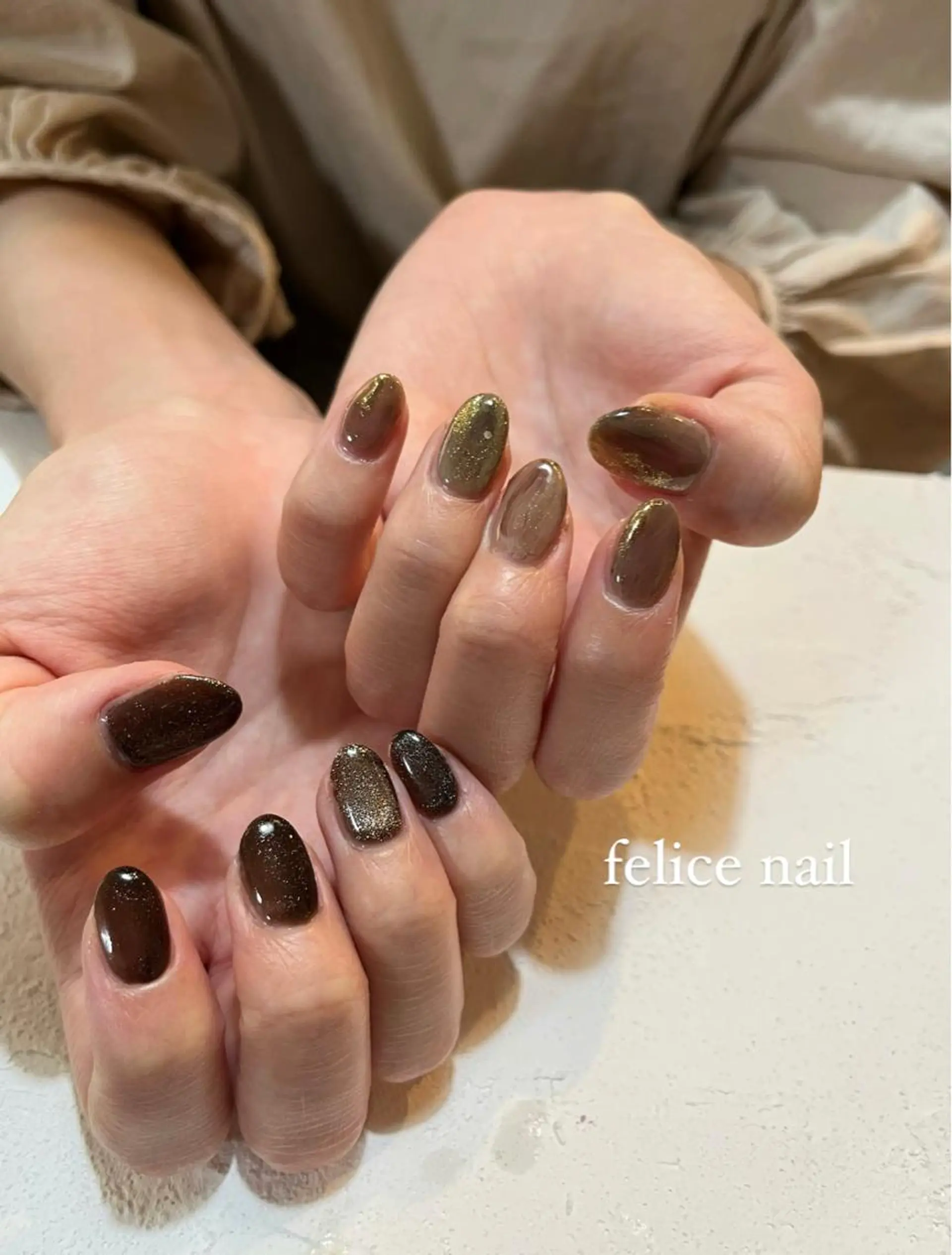 ネイル ニュアンスネイル felice nailのネイルデザイン
