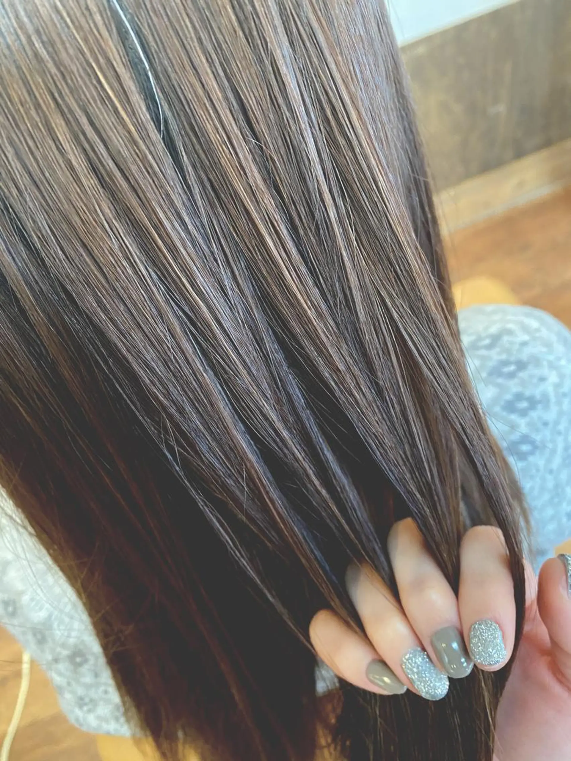 ロング 服部 和香のヘアスタイル