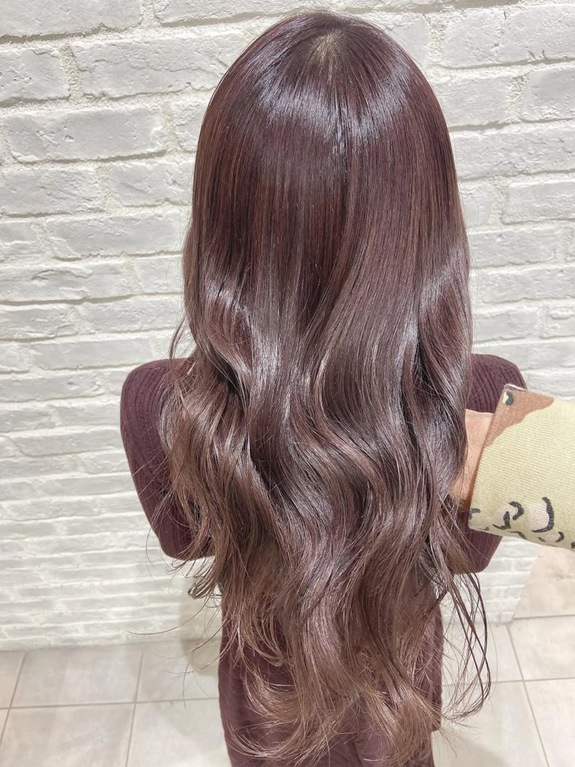 ロング カラー アクアカラー ダブルカラー グラデーションカラー ハイライトカラー イルミナカラー カット ヘアカラー 韓国/色気/レイヤー /avance天王寺のヘアスタイル